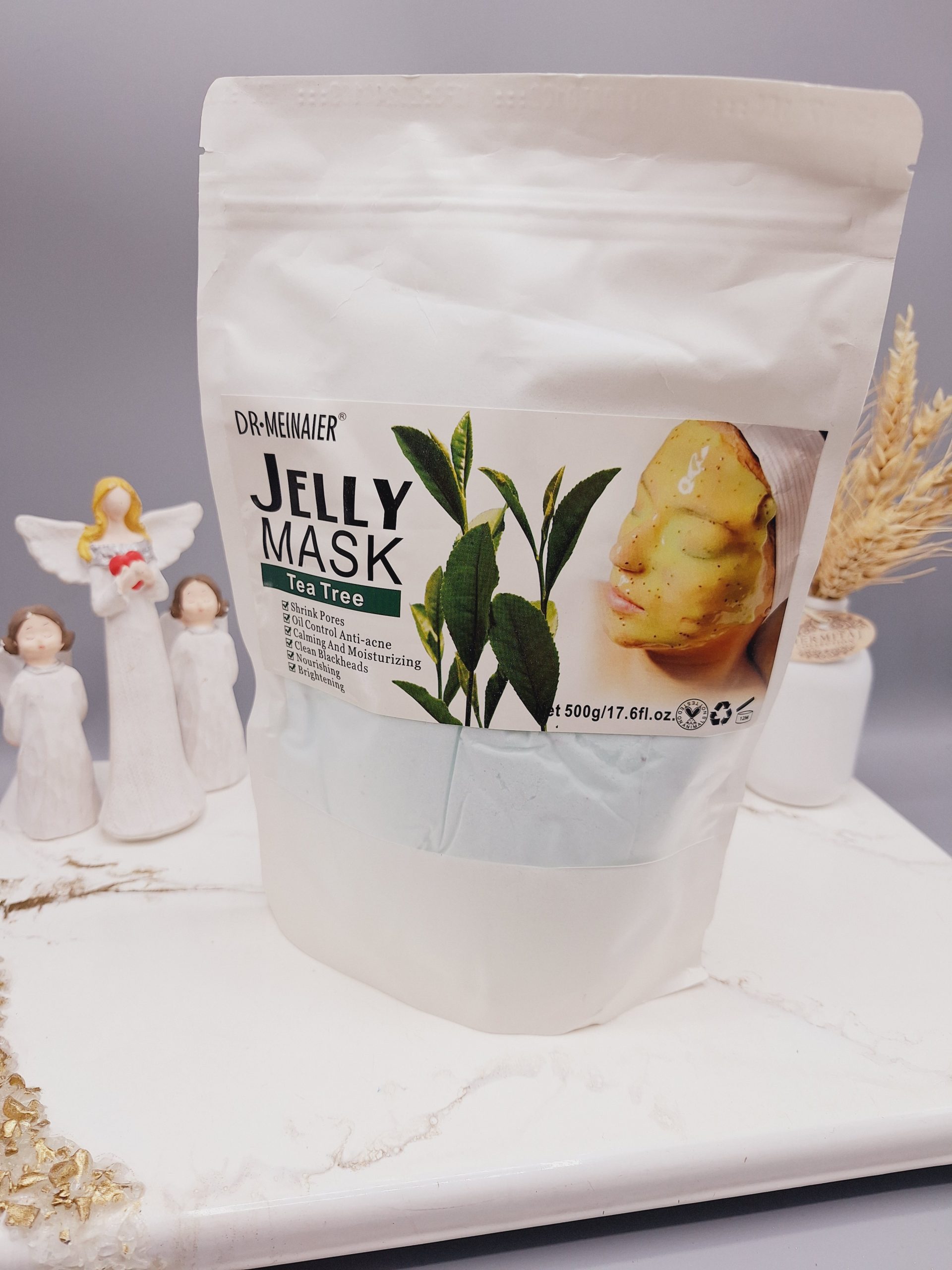 ماسک هیدروژلی چای سبز دکتر مینایر Dr.Meinaier حجم 500 گرم کد NO.:220721-121