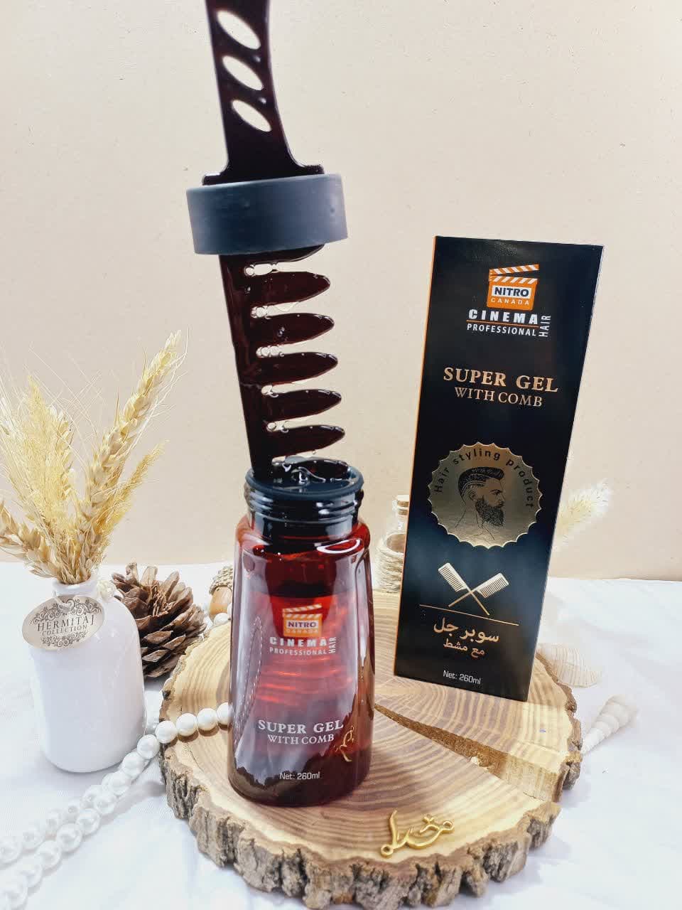 سوپر ژل مو شانه دار نیترو NITRO کانادا اصلی کد C093