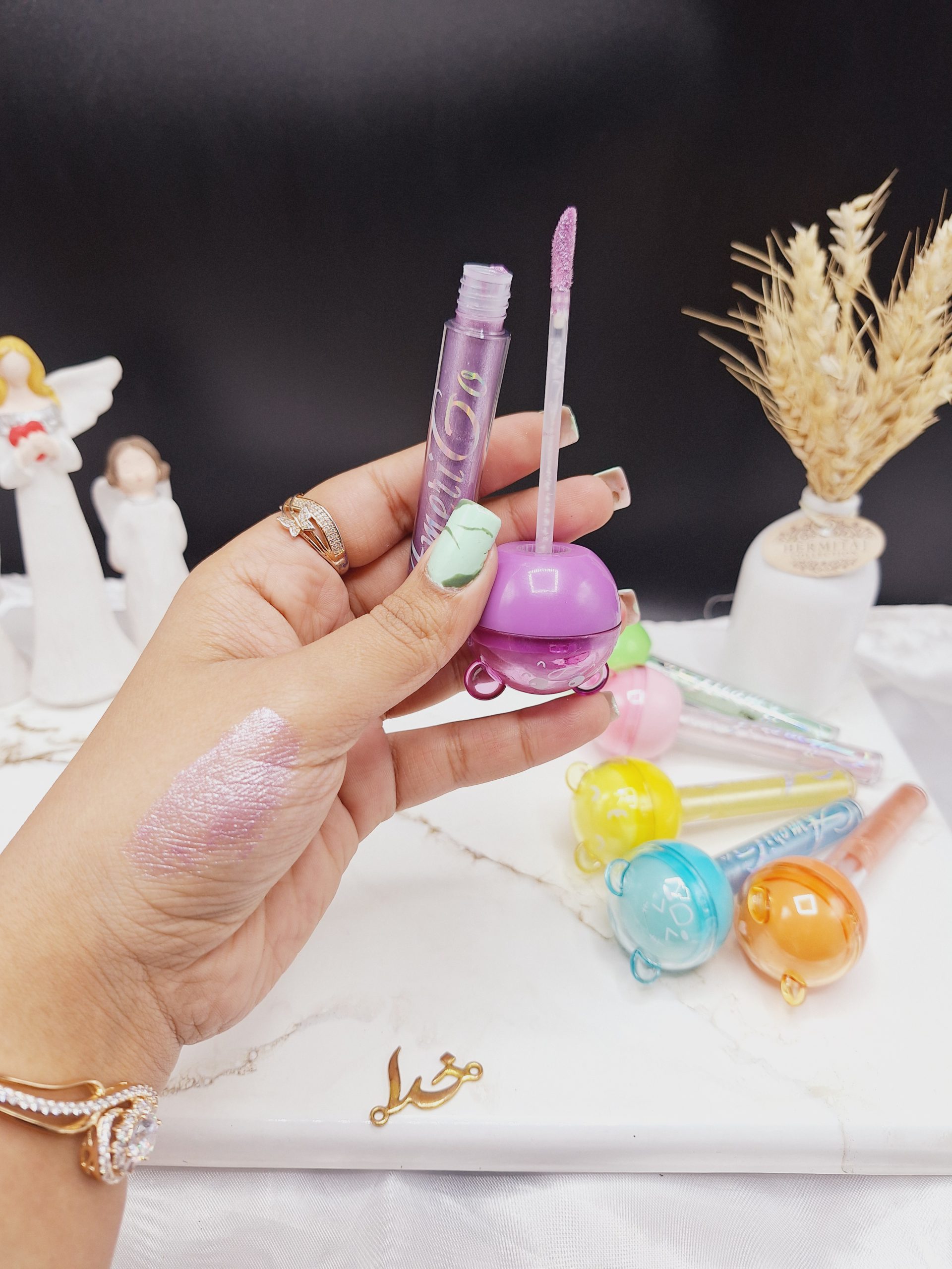 بالم لب و لیپ گلاس آبنباتی AmeriGo کد KP 6421