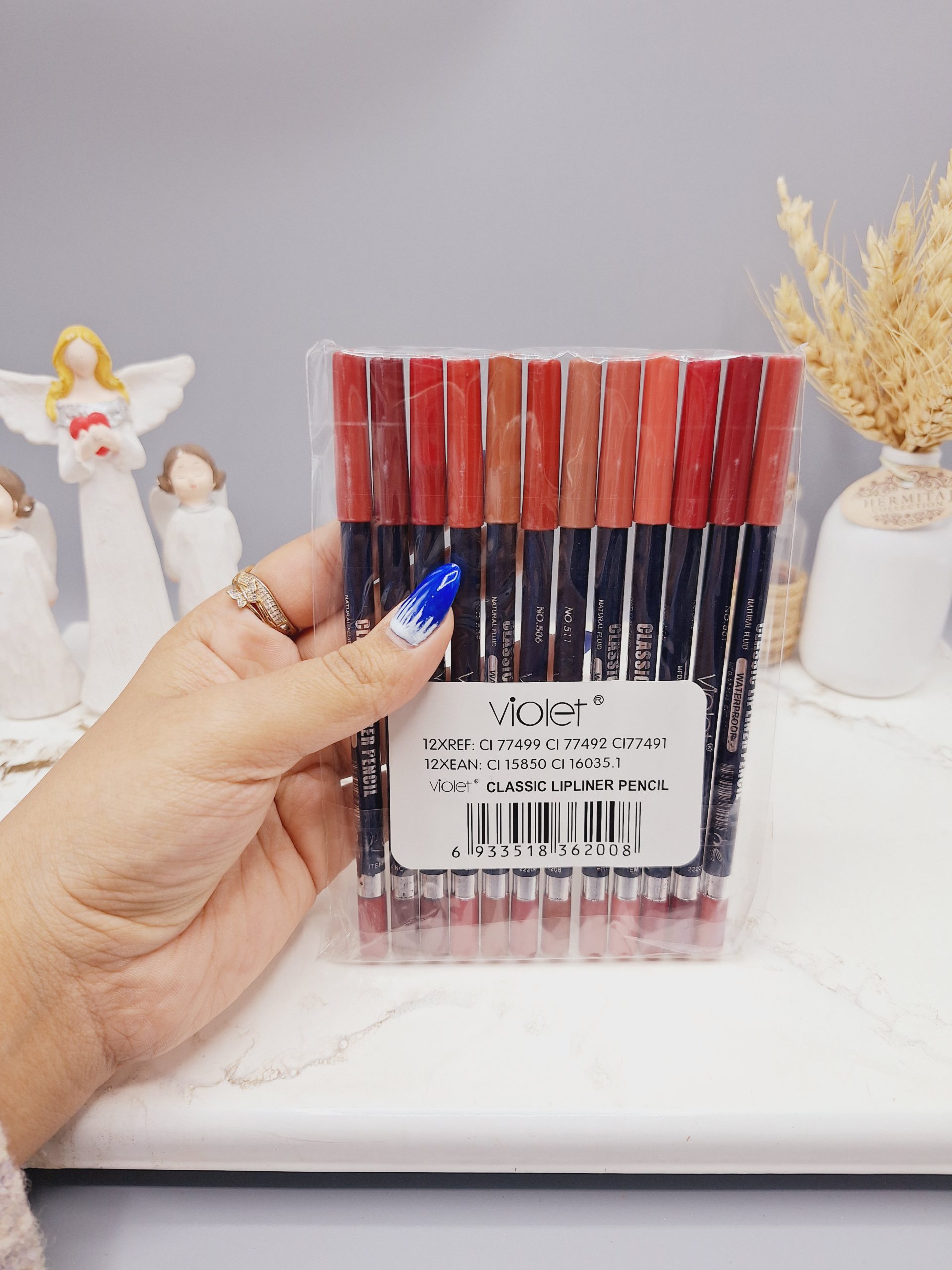 پک خط لب 12 تایی ویولت کد 2008