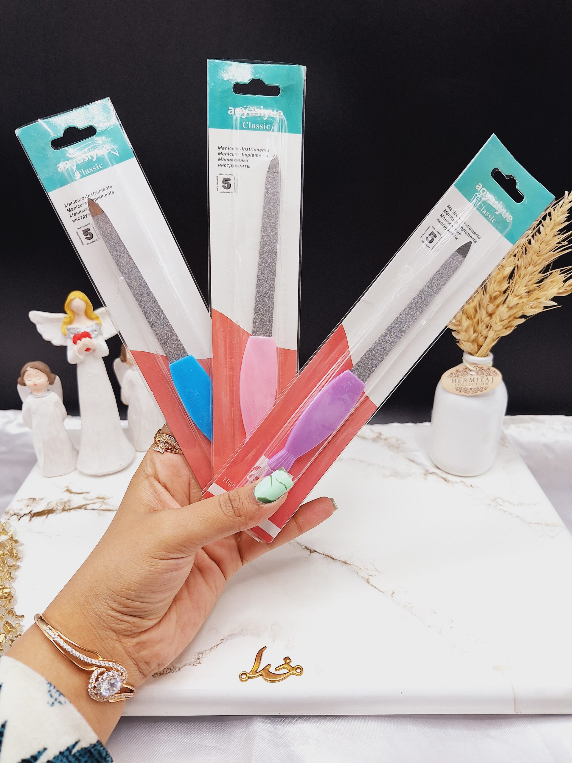 سوهان و گوشه گیر ناخن برند aoyasiyue کد 7713