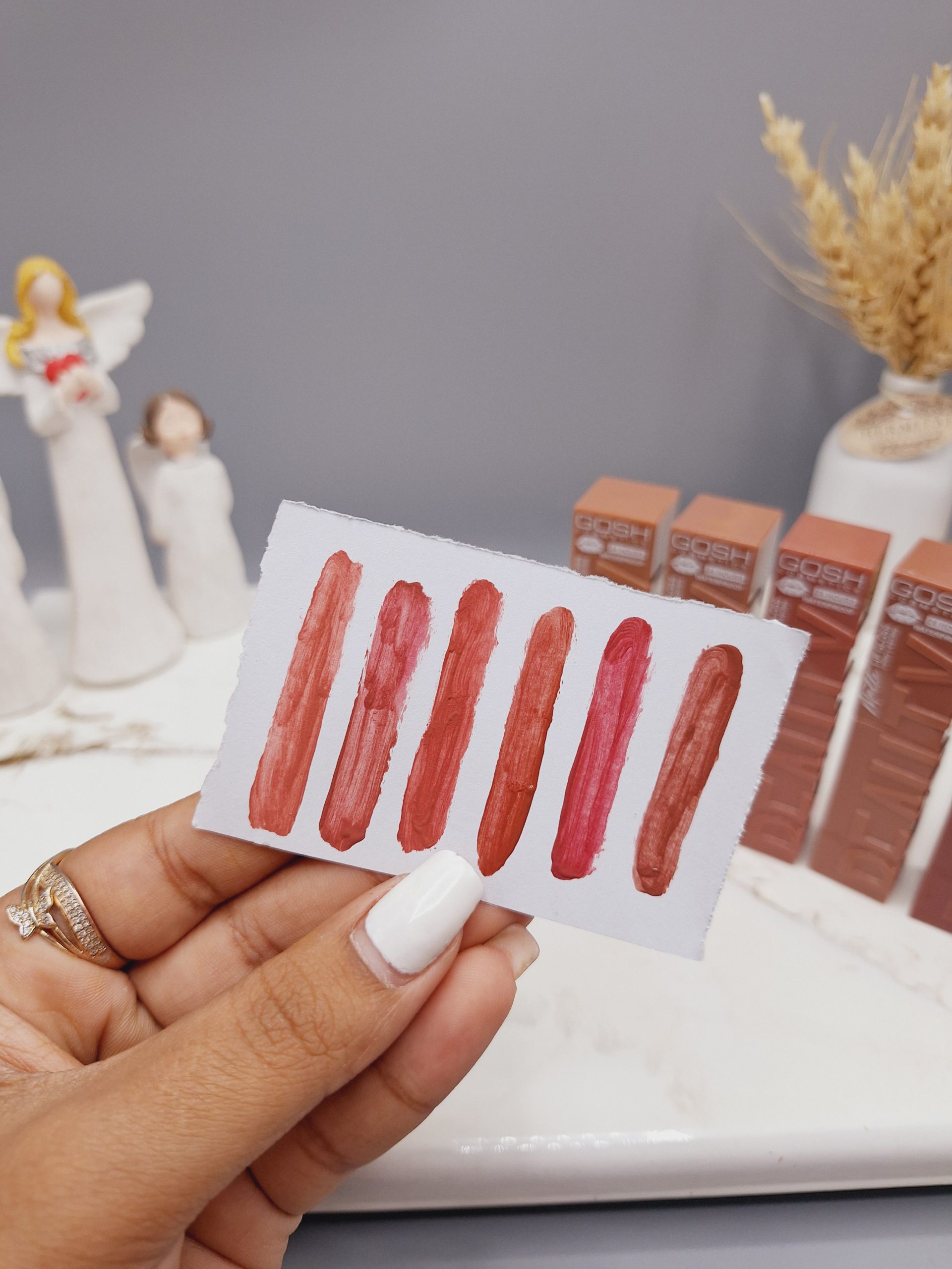 پک 6 تایی رژ مایع برند ‏GOSH‏ کد GO-50021