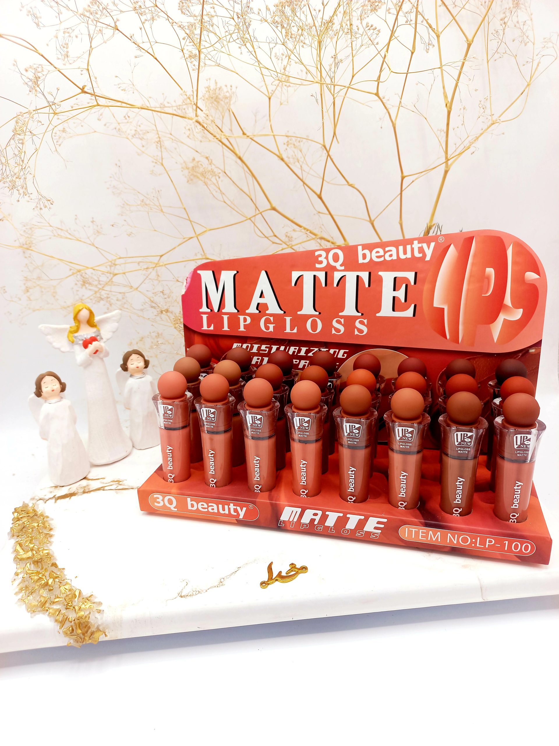 رژ مایع پرطرفدار مات 3Q Beauty کد 100 اماراتی