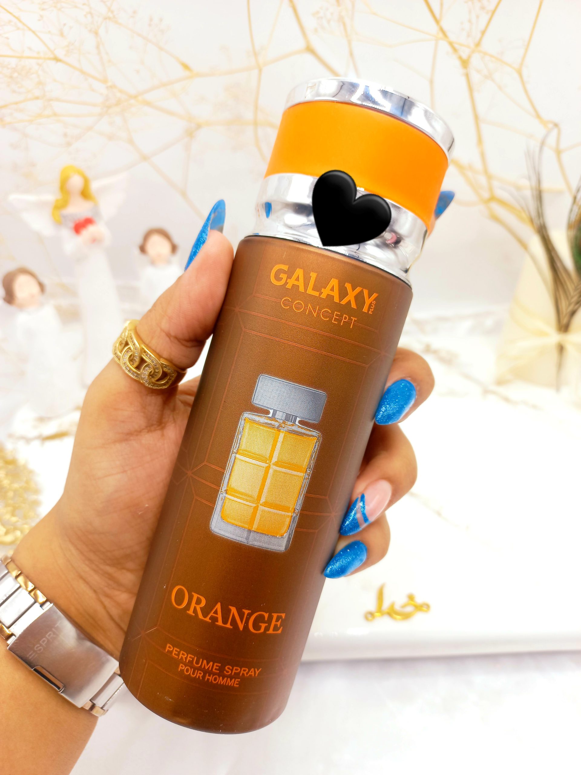 اسپری خوشبو کننده مردانه گلکسی GALAXY مدل ORANGE کد B9192