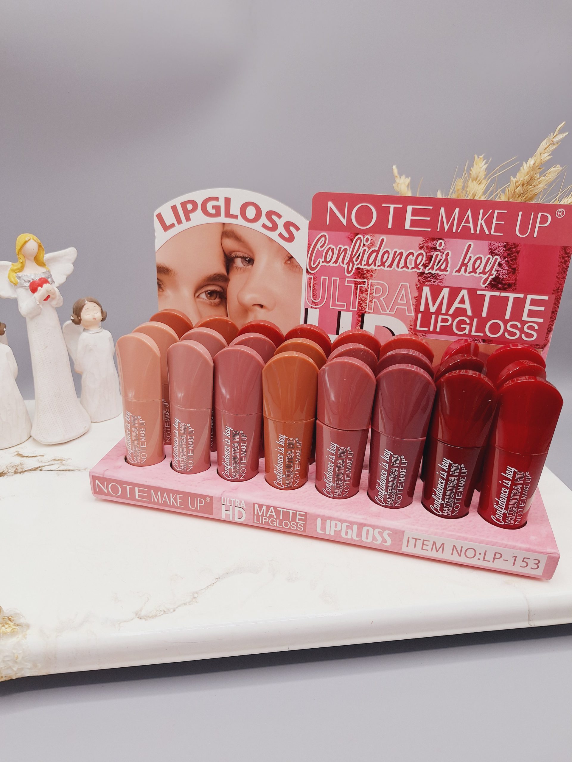 پک 8 تایی رژ لب مایع مات برند نوت کد lp – 153