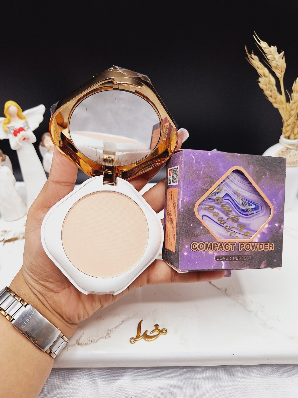 پنکک پوری مدل کهکشانی COMPACT POWDER کد 1212