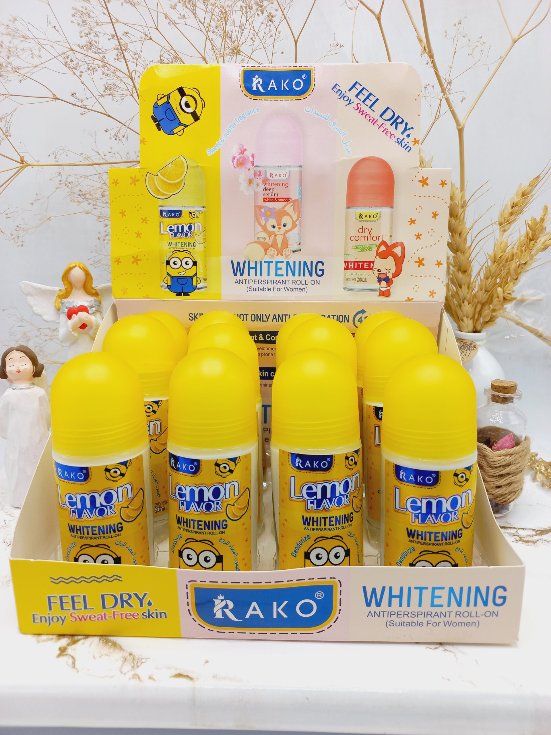 مام رولی 48 ساعته زیر بغل ضدتعریق مردانه راکو RAKO MEN اصلی کد RK1113