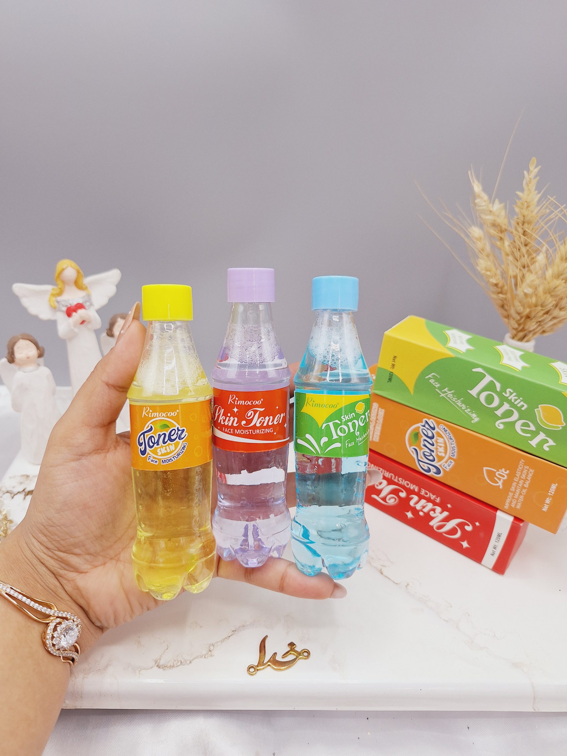 تونر صورت طرح نوشابه برند ریموکو Rimocoo کد D119