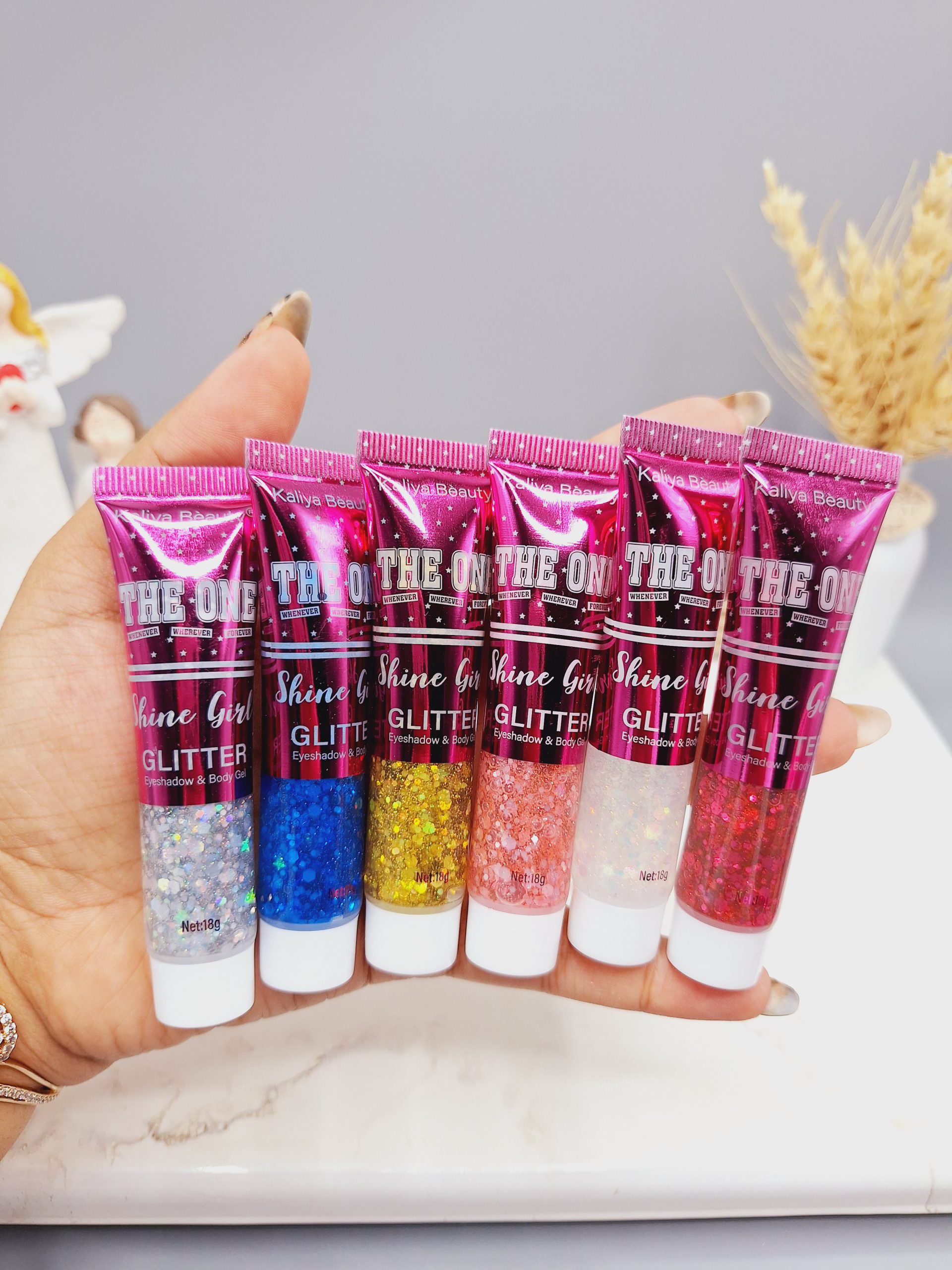 گلیتر تیوپی مایع زیبا برند کالیا بیوتی کد Z260