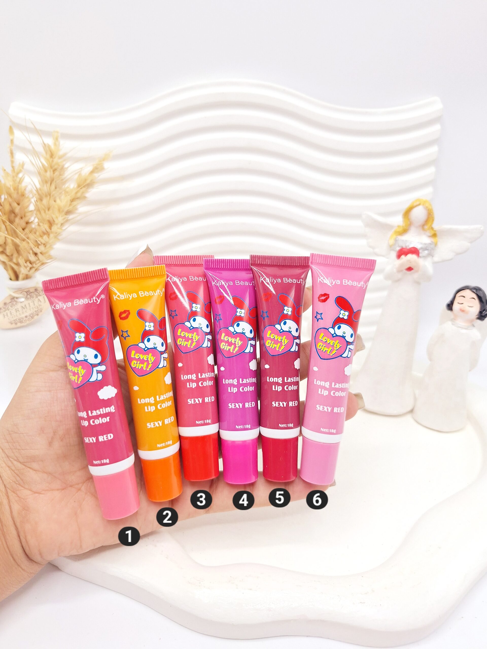 ماسک لب تیوپی دلقک برند کالیا بیوتی کد 9331