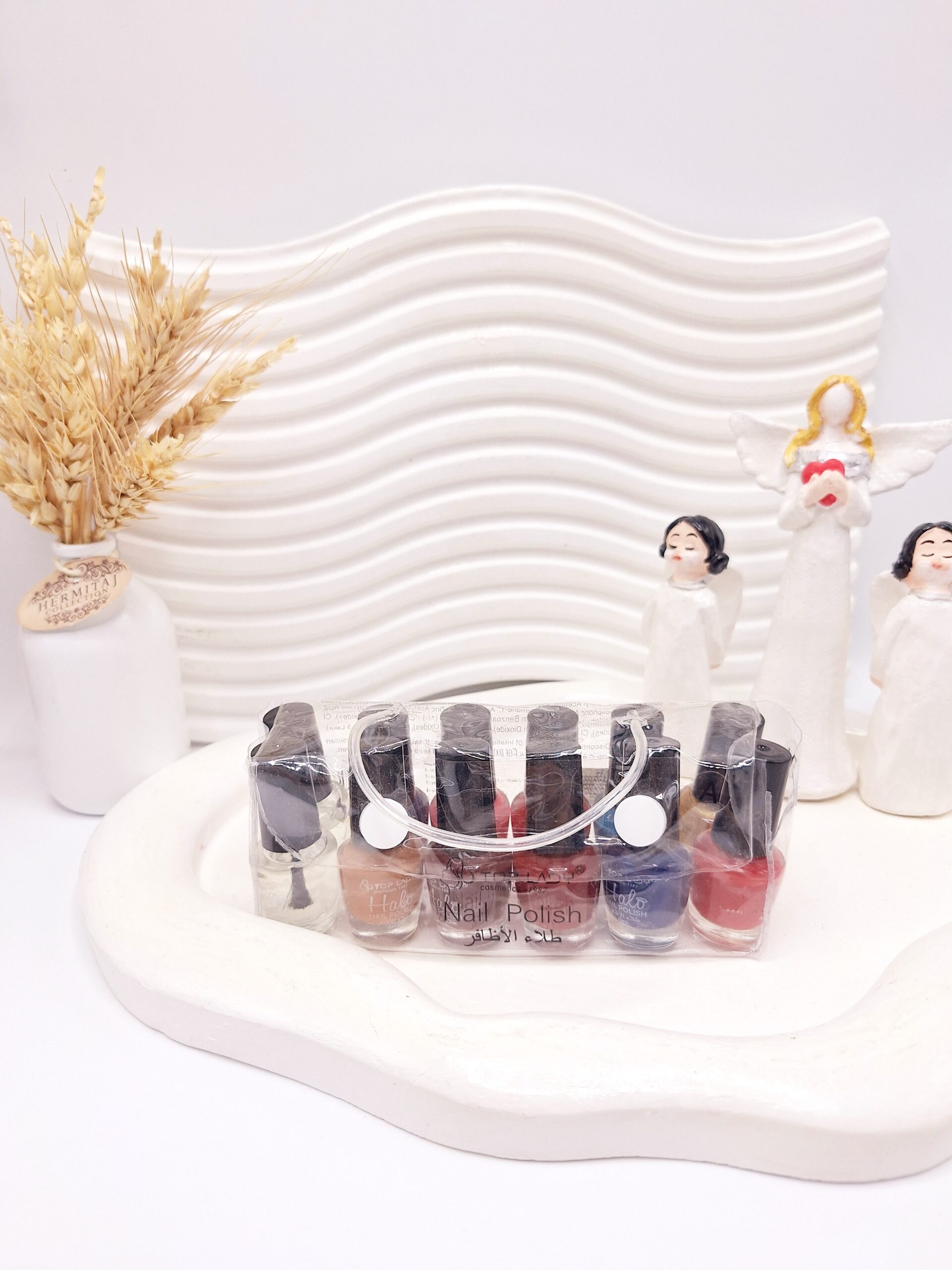 پک لاک ناخن 12 تایی کیفی ارسال رنگ به صورت کاملا رندم