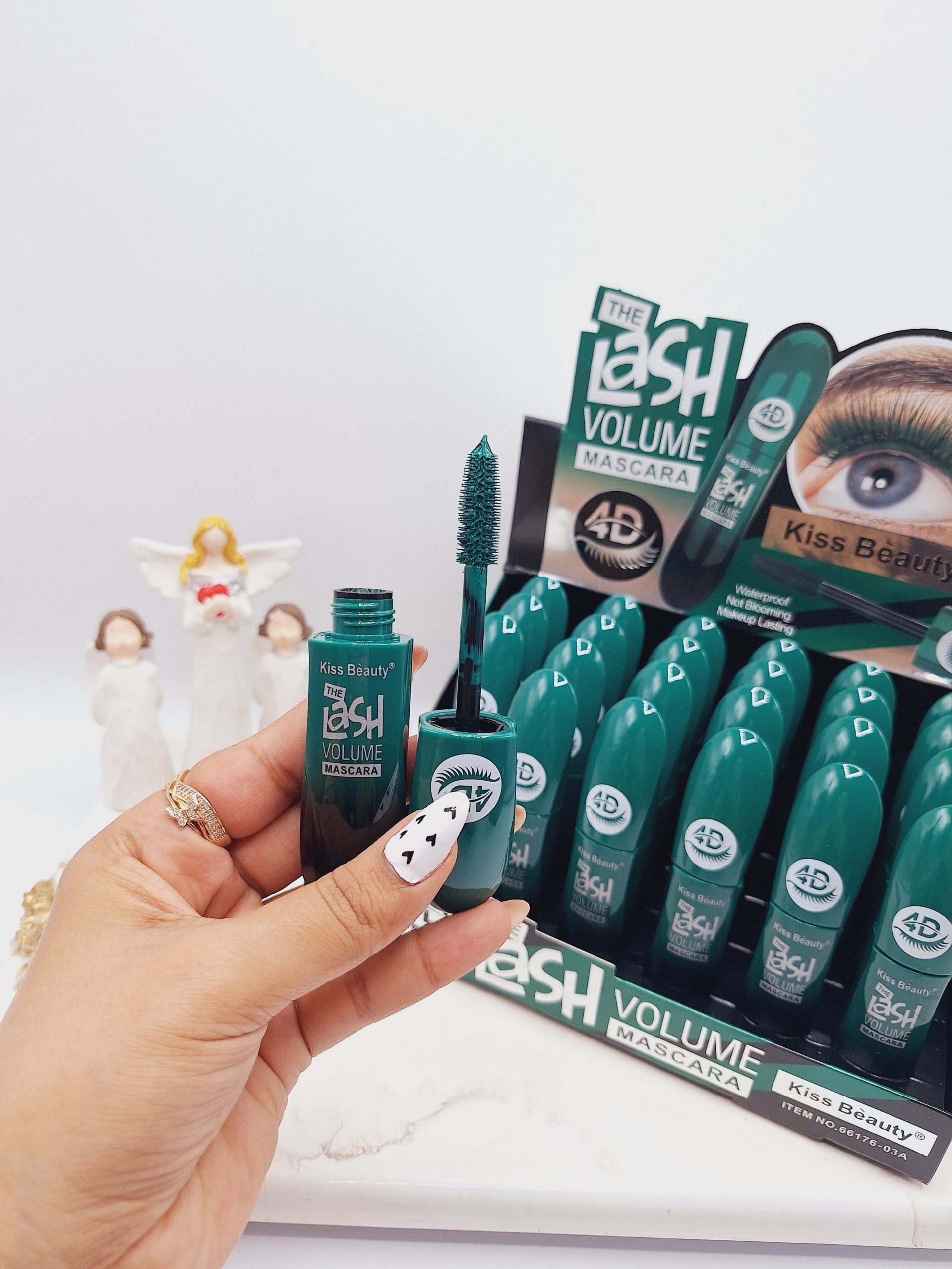 ریمل رنگ سبز برند کیس بیوتی بلند کننده و ضد آب کد NO.66176-03A