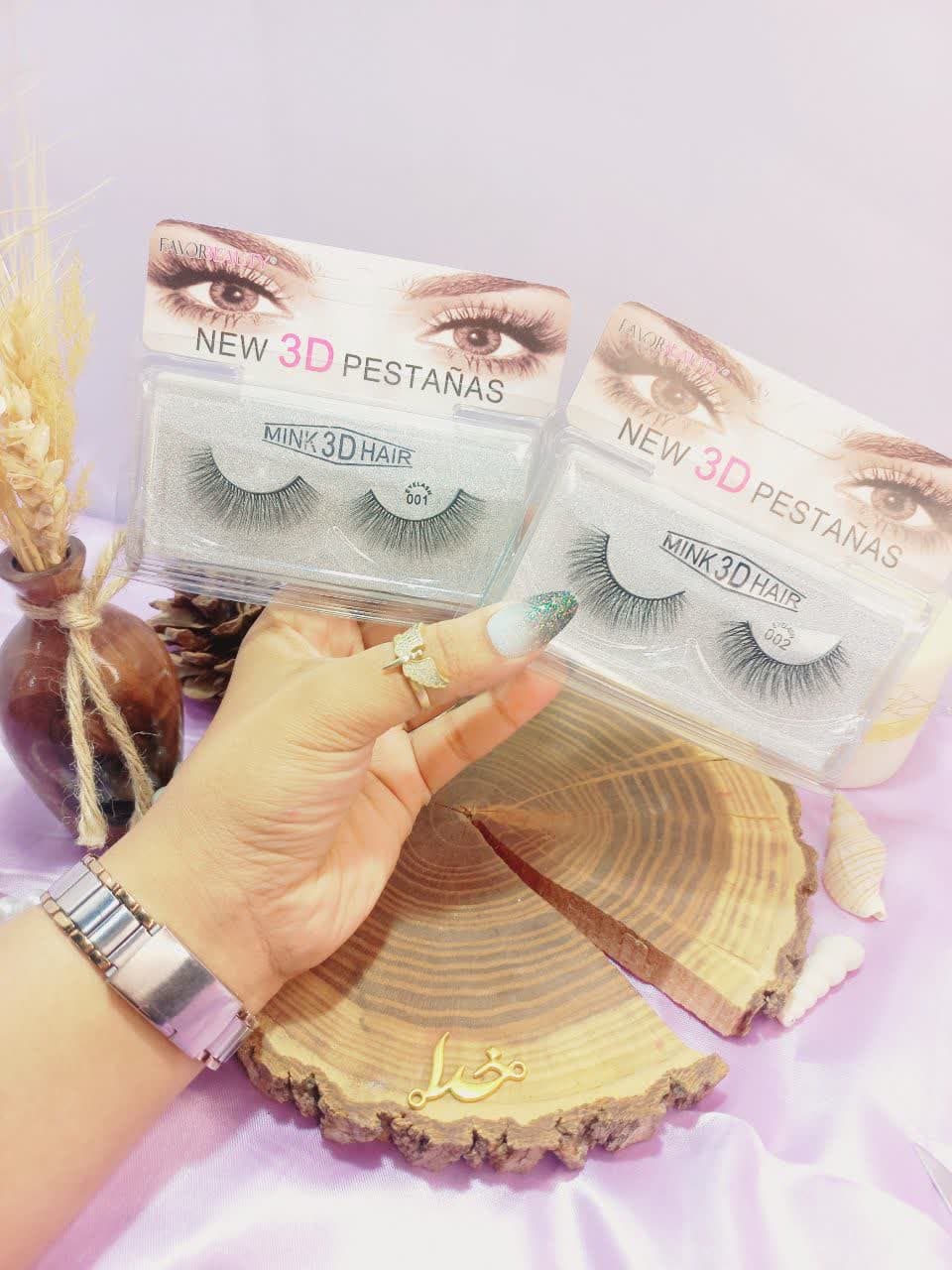 مژه مصنوعی 3D فاور بیوتی FAVOR BEAUTY کد FB1027