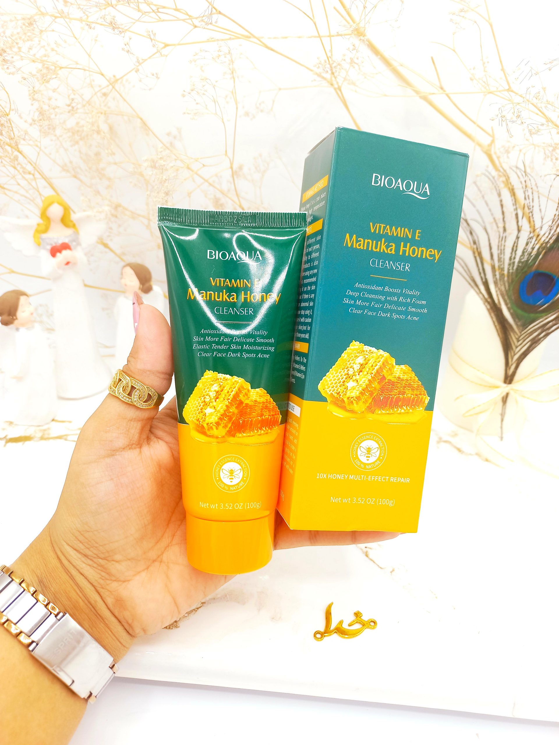 فوم شستشو صورت آبرسان و ضد لک عسل بیواکوا BIOAQUA کد BQY53522