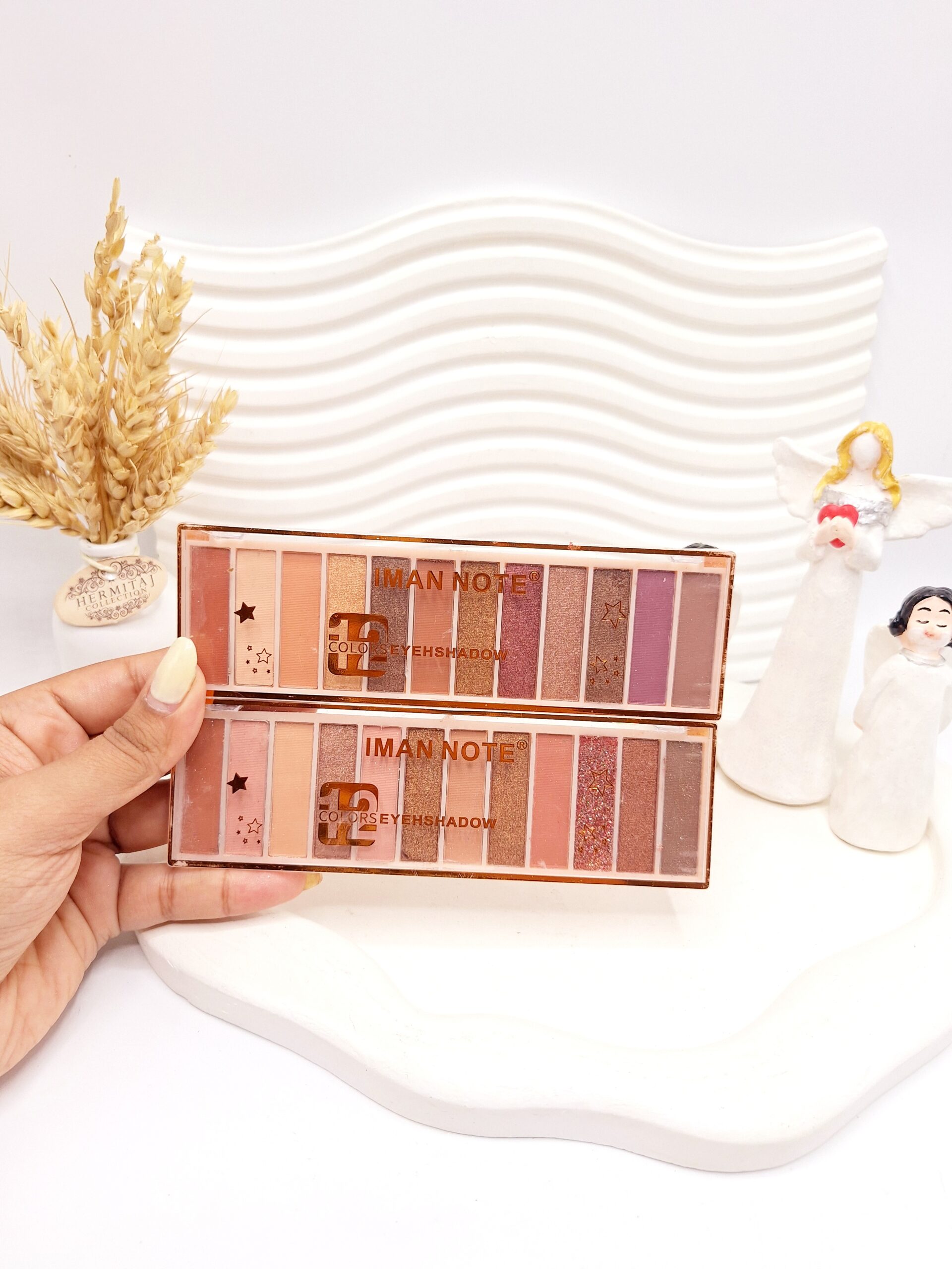 پالت سایه انگشتی پرطرفدار 12 رنگ IMAN NOTE کد 7051
