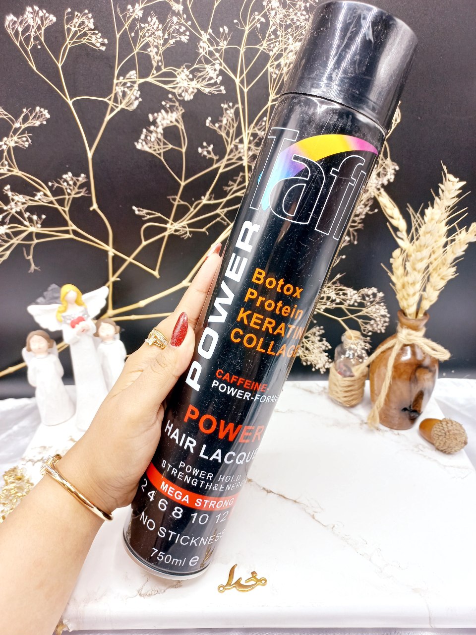 اسپری حالت دهنده سالنی فوق قوی درجه 14 حجم 750 میل سایز فوق بزرگ طرح دو