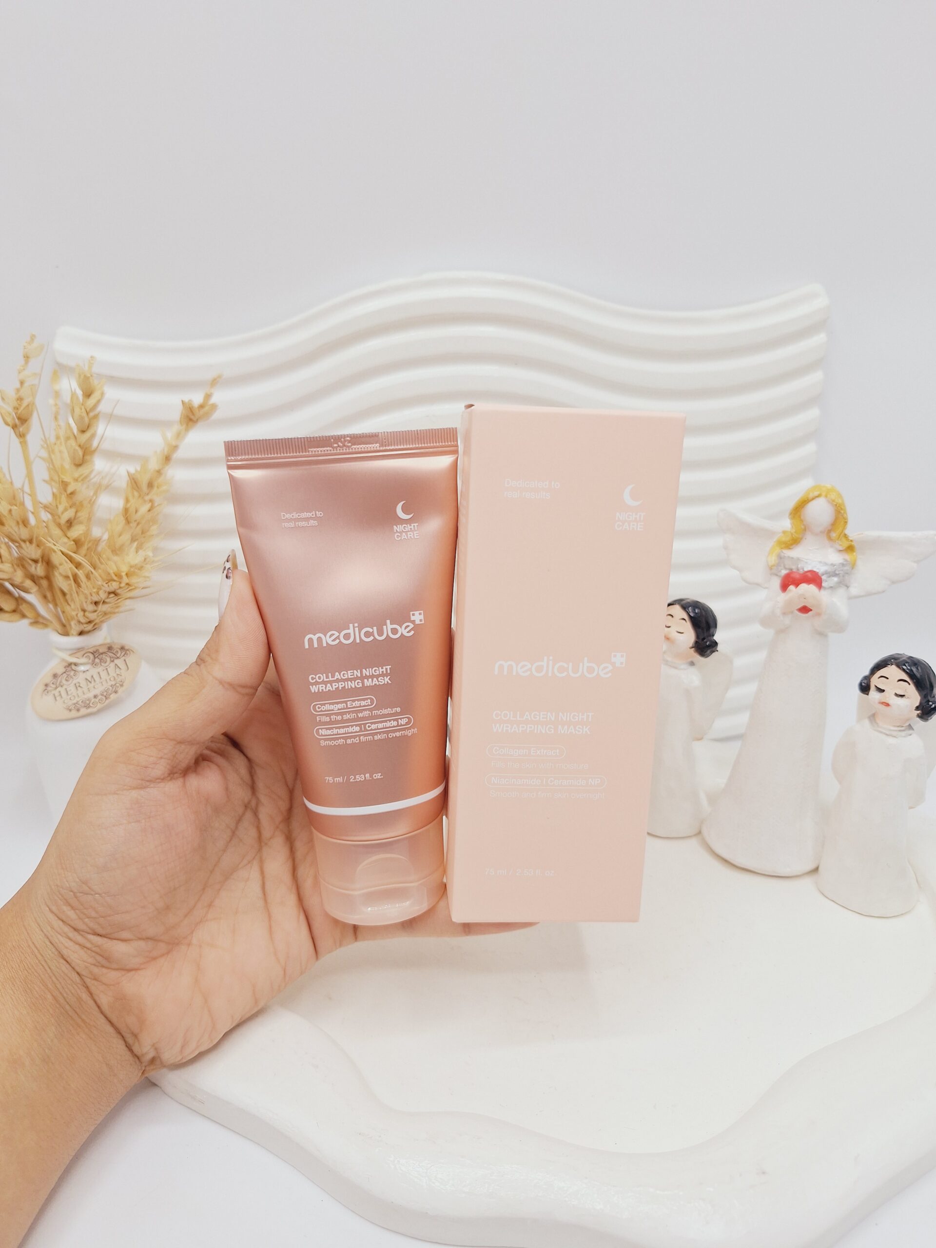 ماسک شب کلاژن مدی کیوب جوانساز کد 3217