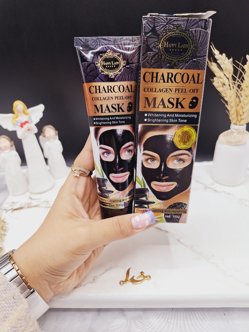 بلک ماسک تیوپی چوب ذغال هپی لیدی HAPPY LADY  کد HL_350