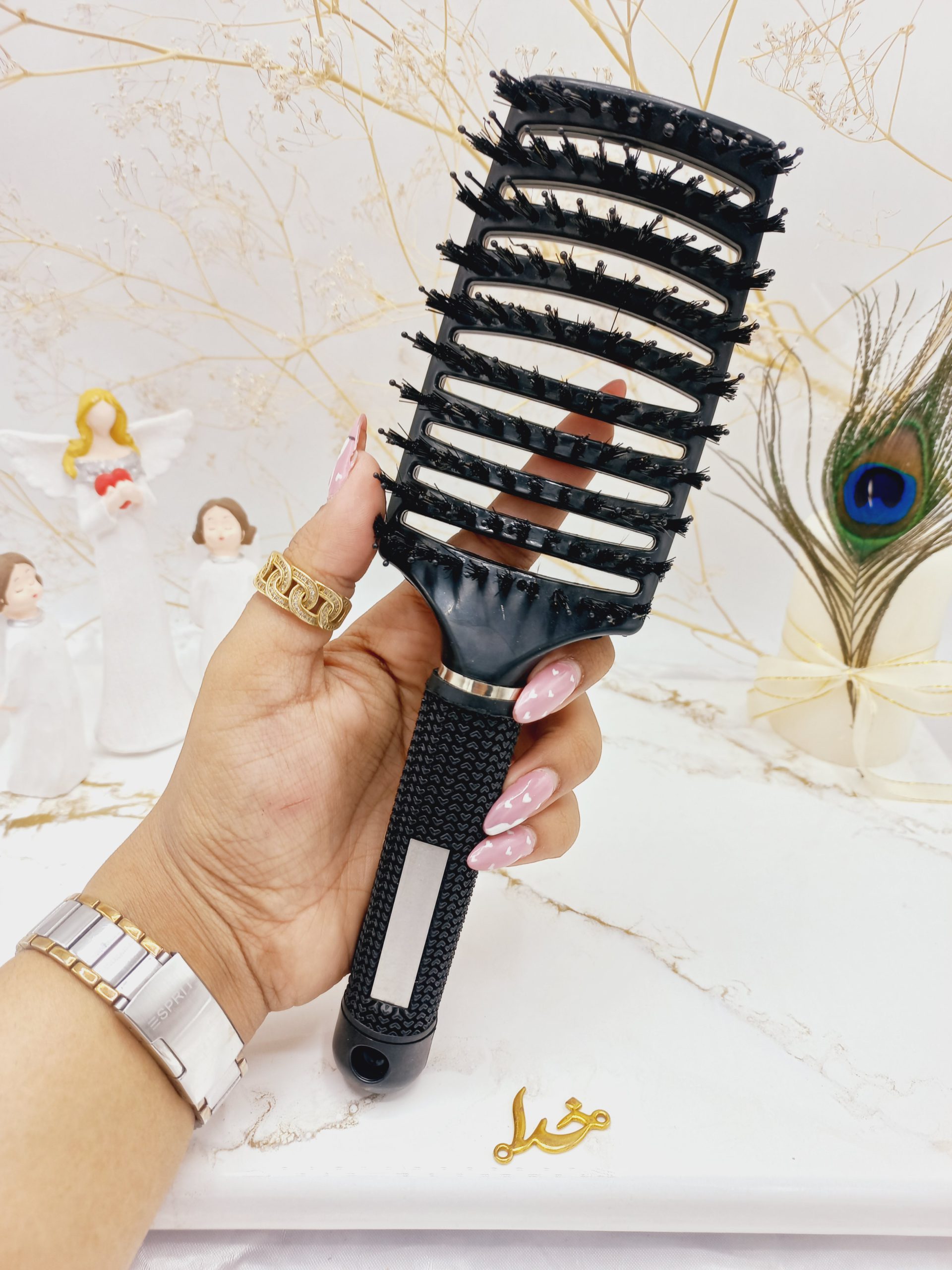 برس مو اکستنشن رنگ مشکی