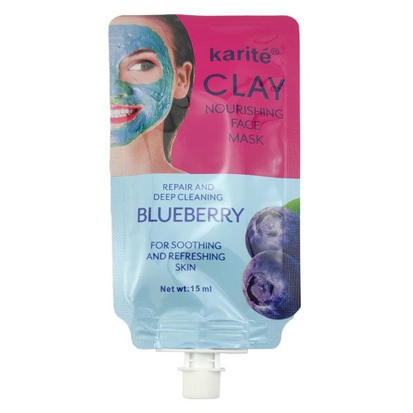 ماسک صورت ساندیسی بلوبری کاریته Karite | پخش عمده