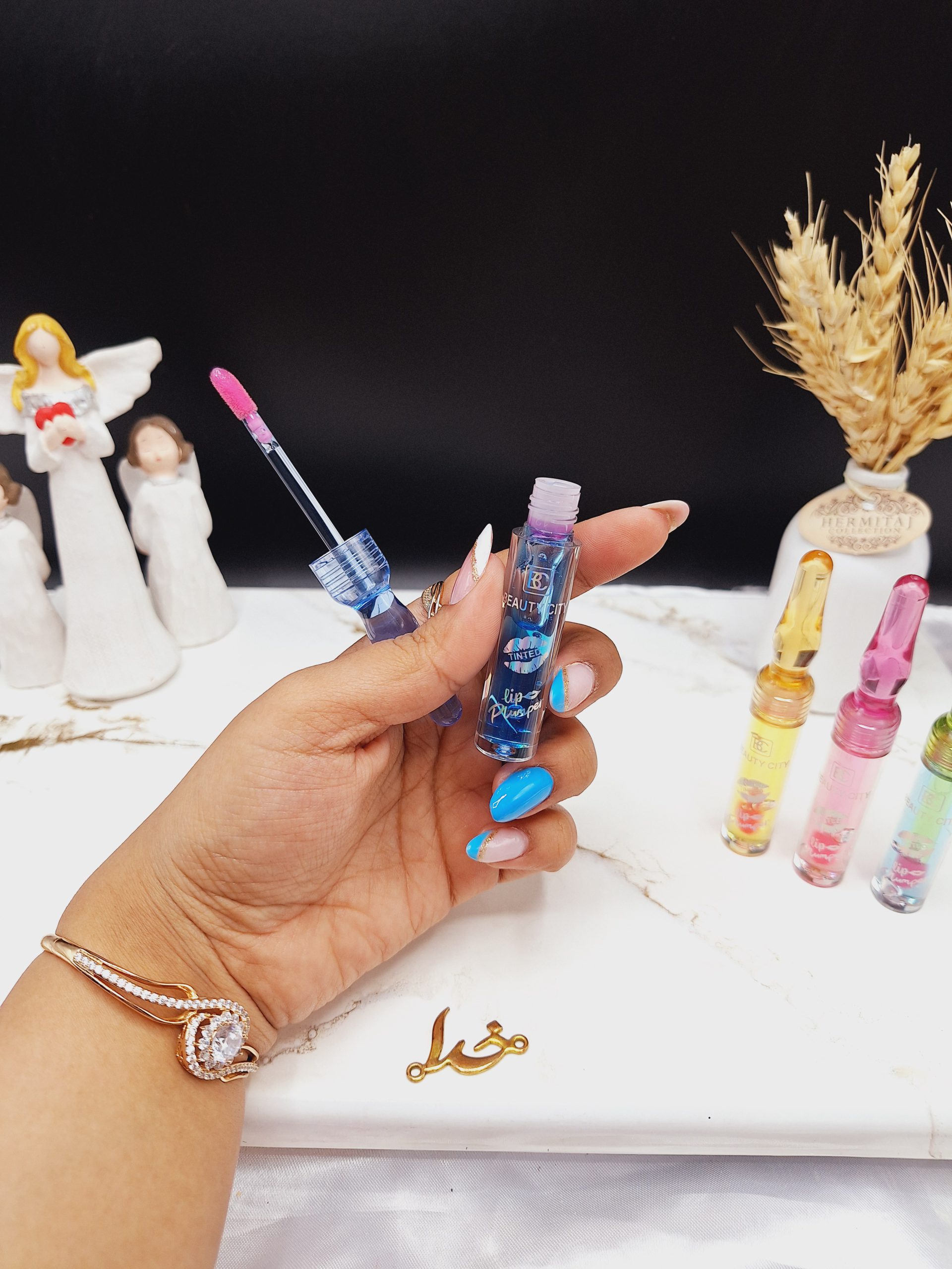 برق لب و حجم دهنده لب فلفلی آمپولی BEAUTY CITY