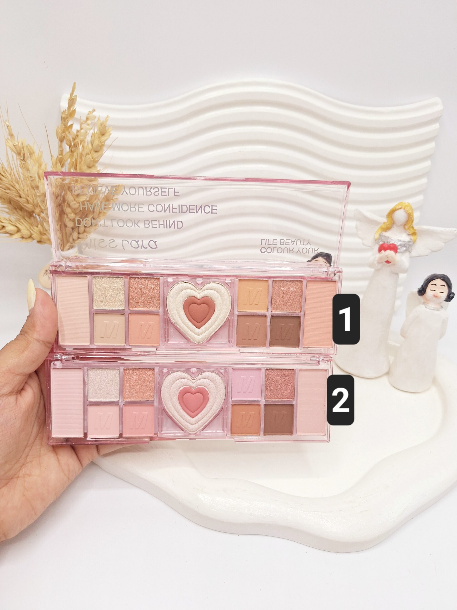 پالت سایه چشم 12 رنگ میس لارا کد 0989