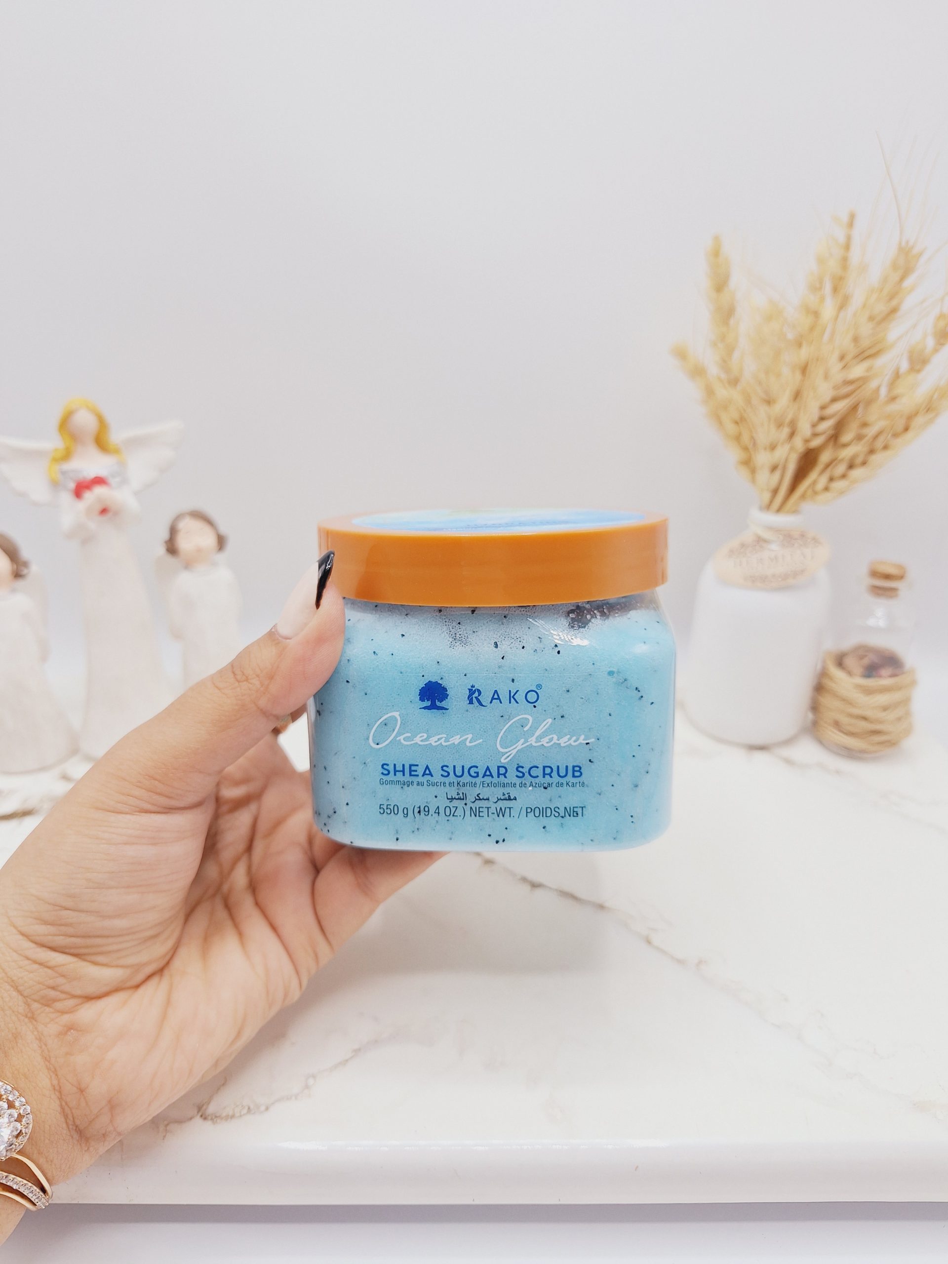 اسکراب شنی رایحه هیالورونیک اسید برند راکو فوق العاده با کیفیت کد 1311