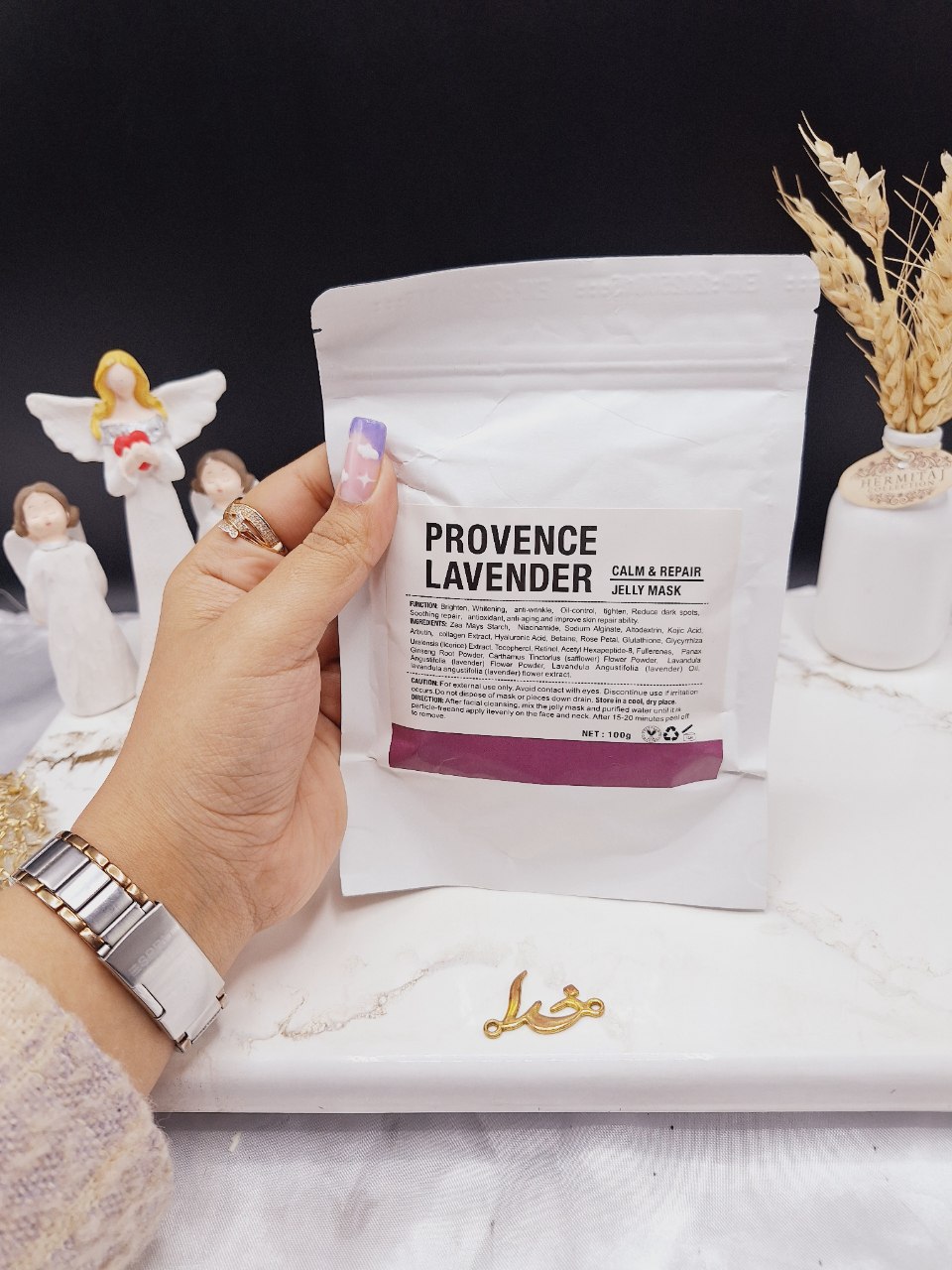 ماسک ژله ای 100g اسطوخودوس LAVENDER ساخت چین