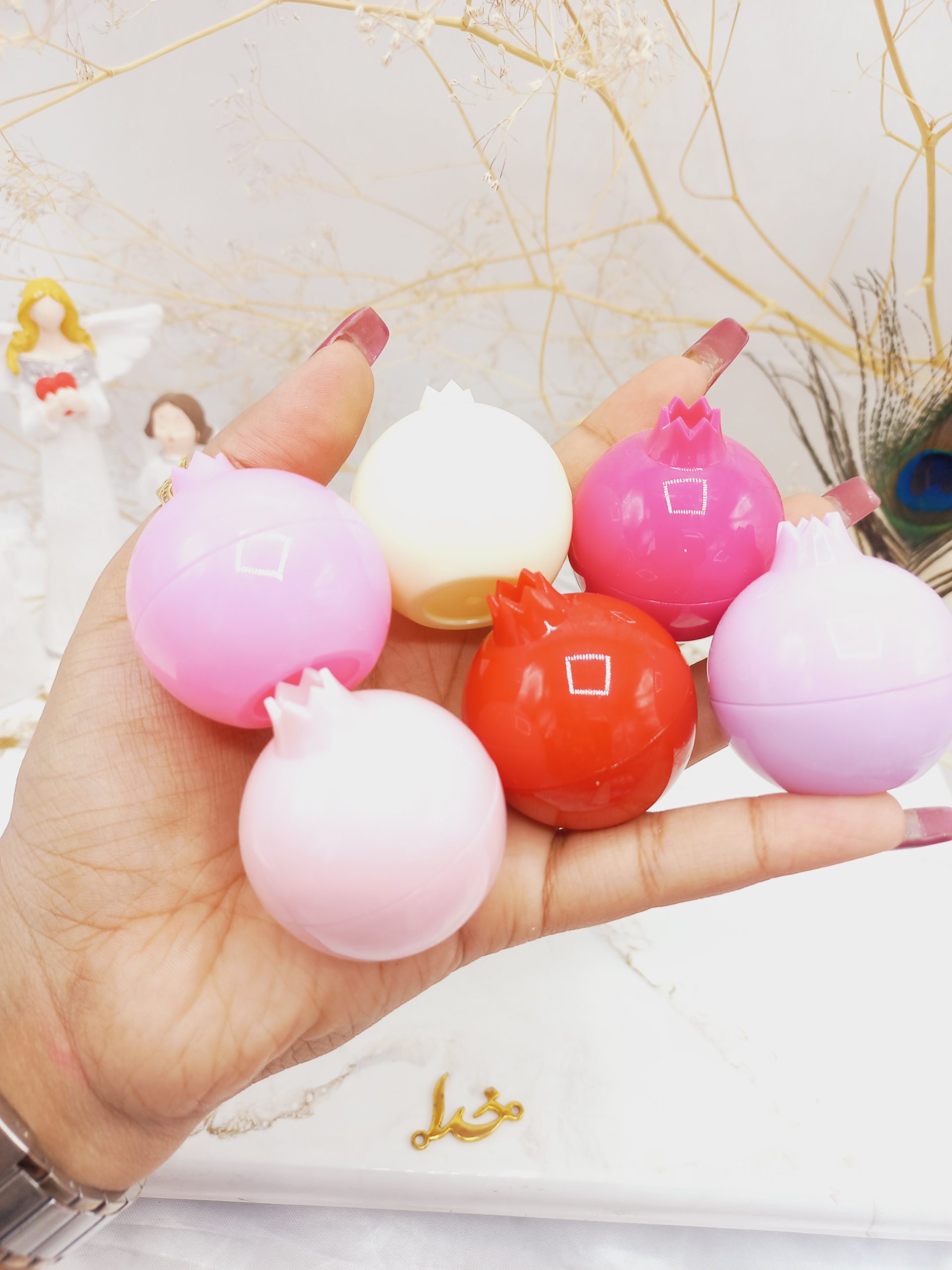 بالم لب فانتزی طرح انار رمانتیک بر ROMANTIC BEAR کد 8026