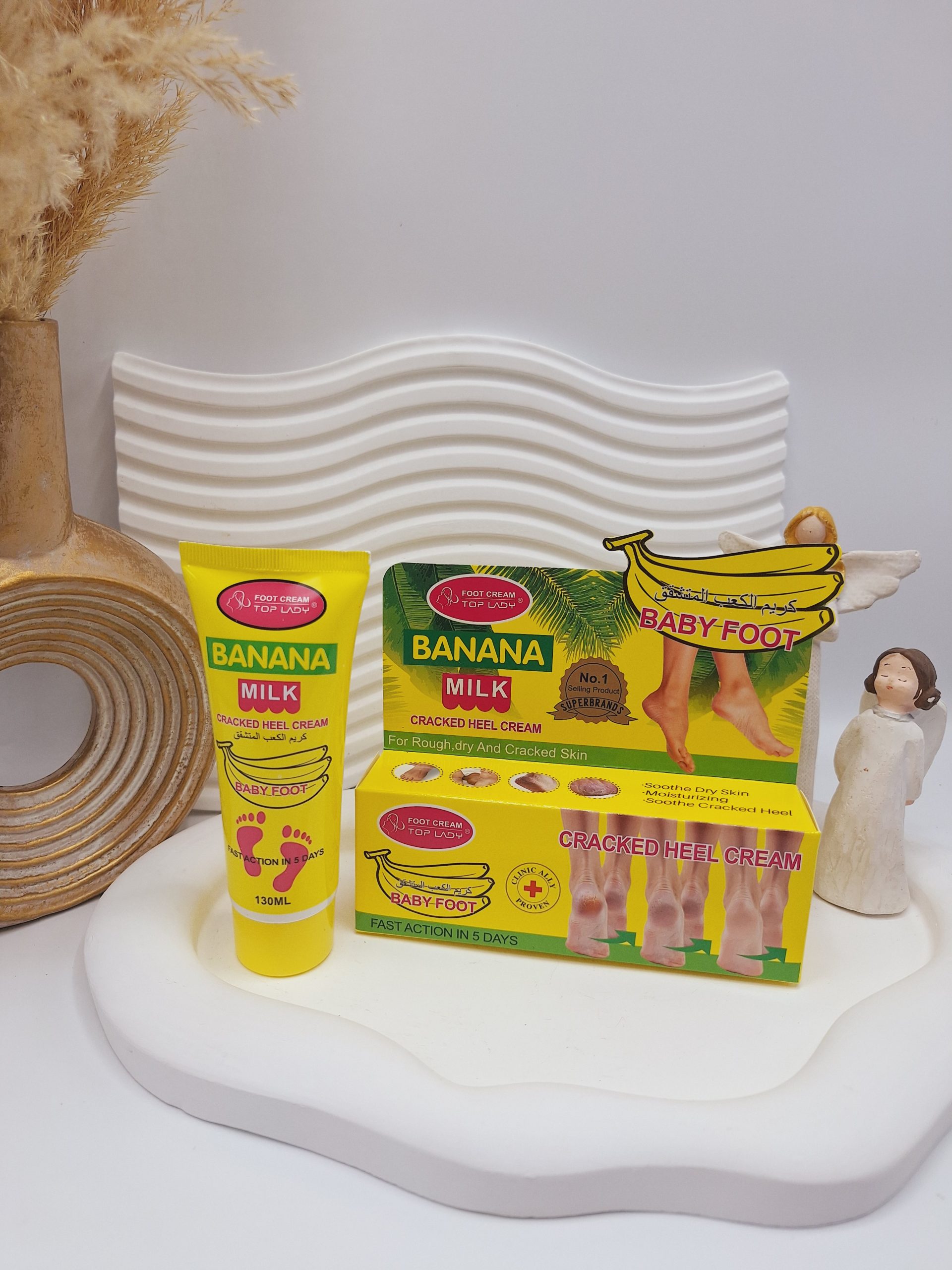 کرم ترک پا و دست رایحه شیر و موز آیچون بیوتی کد T27003