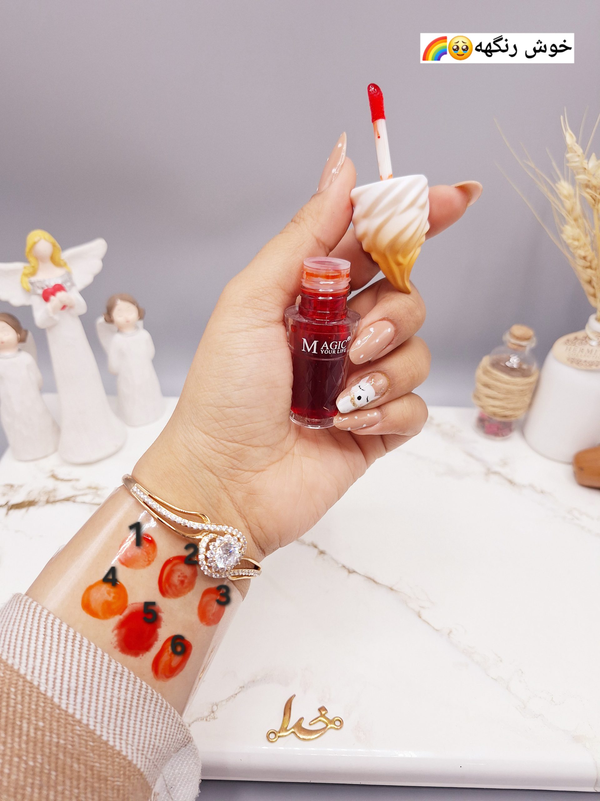 تینت لب طرح بستنی قیفی مجیک MAGIC کد LC 1250