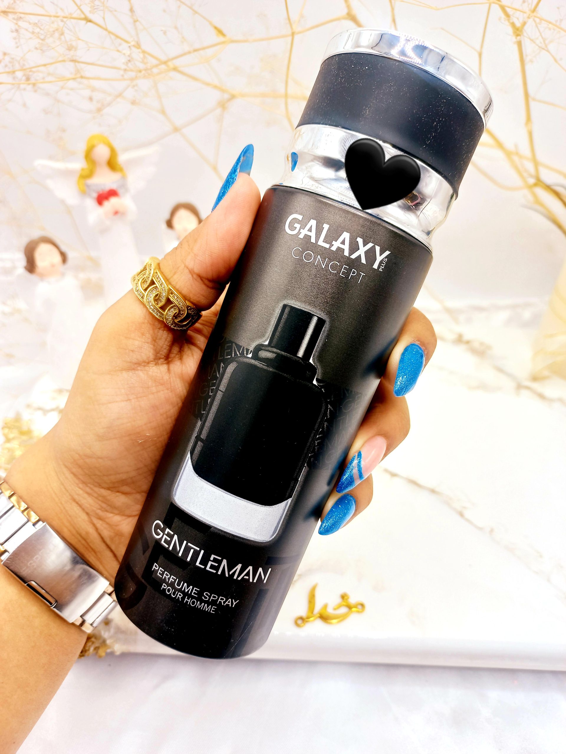 اسپری خوشبو کننده مردانه گلکسی GALAXY مدل GENTLEMAN کد B9956