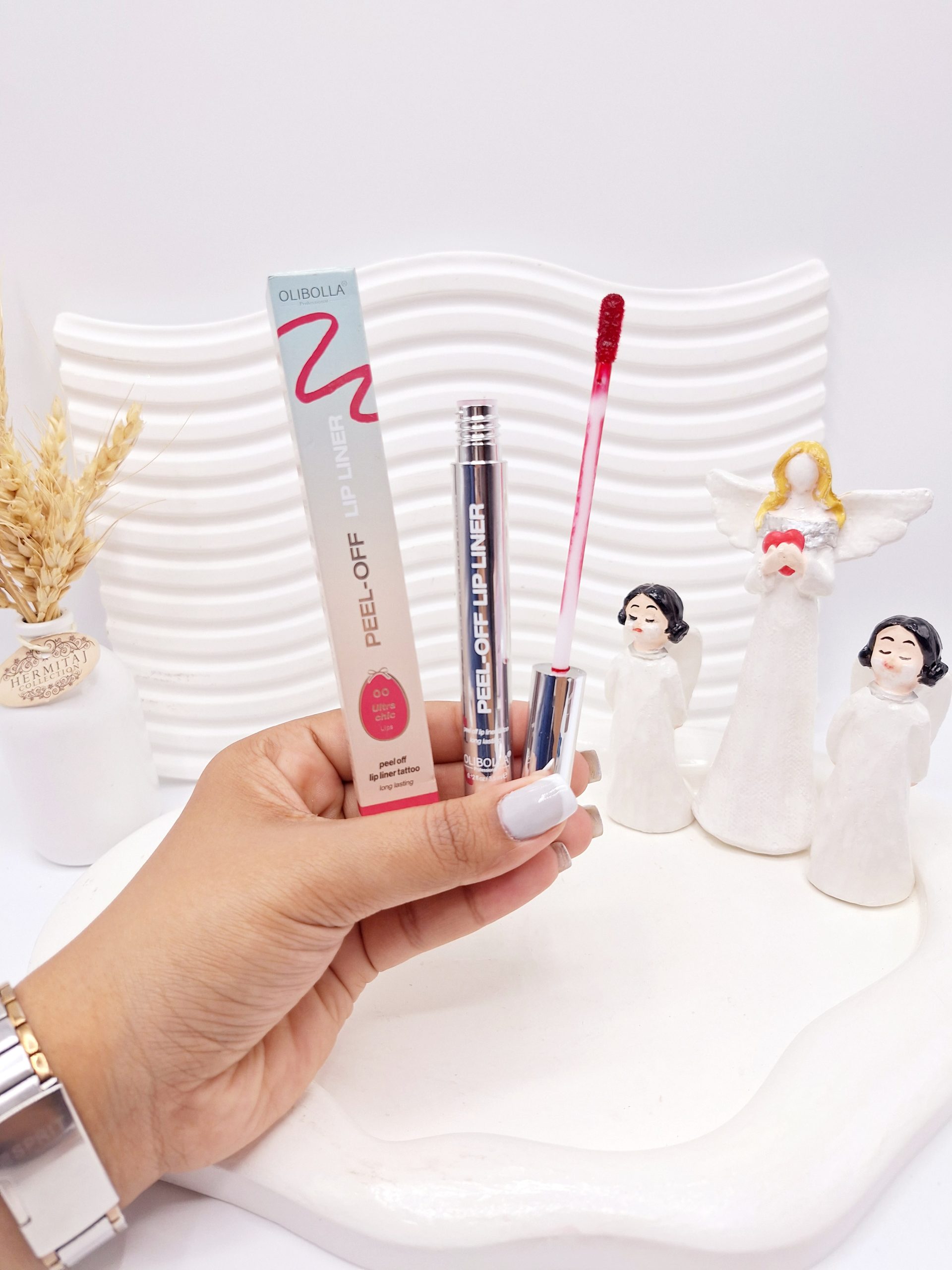 رژلب پیل آف ، خط لب پیلافی اولیبولا OLIBOLLA کد 2312