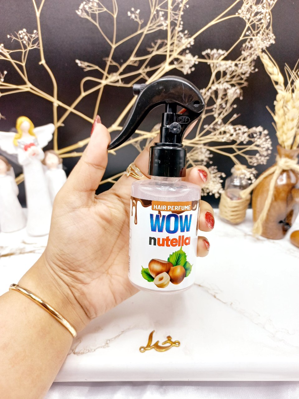 عطر مو خوش بو فندوقی 130ml برند واو WOW کد 29