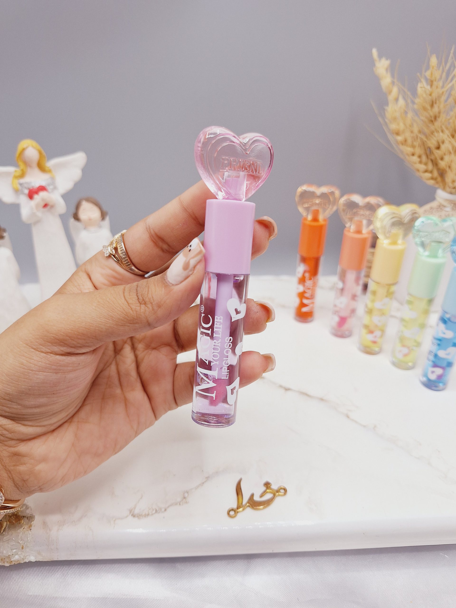 برق لب حرارتی طرح قلب برند مجیک MAGIC کد LC73