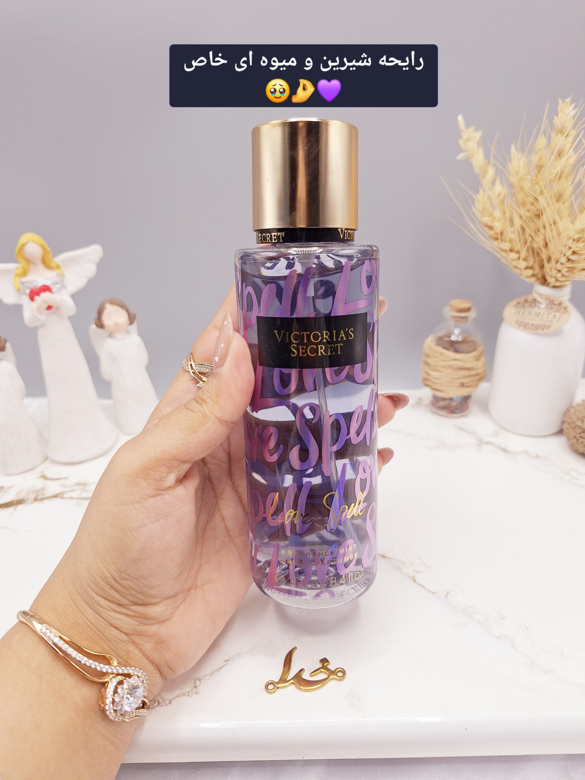 بادی اسپلش 250 ml ویکتوریا سکرت مدل Love Spell اورجینال