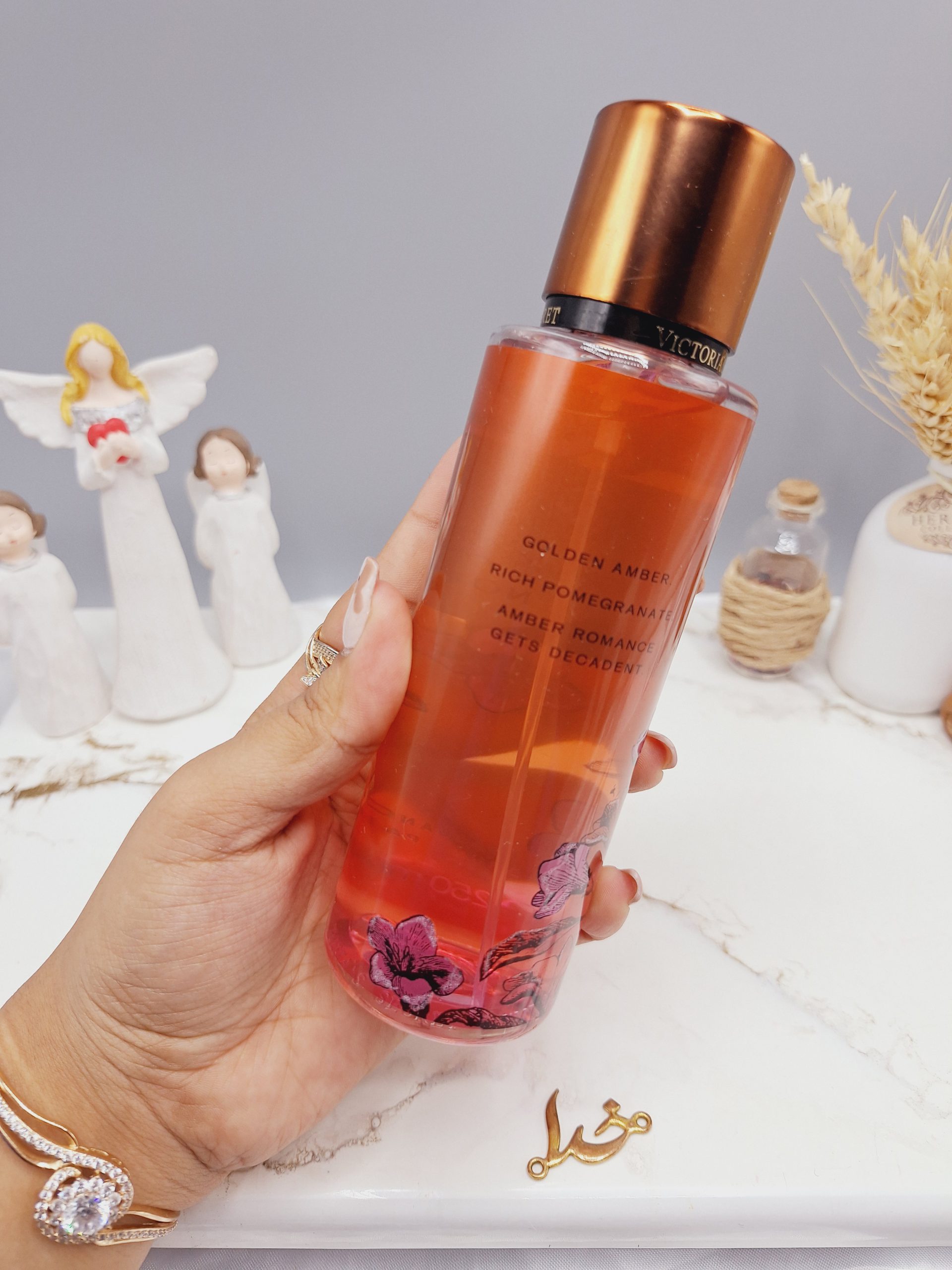 بادی اسپلش 250 ml ویکتوریا سکرت مدل Amber Romance NOIR اورجینال