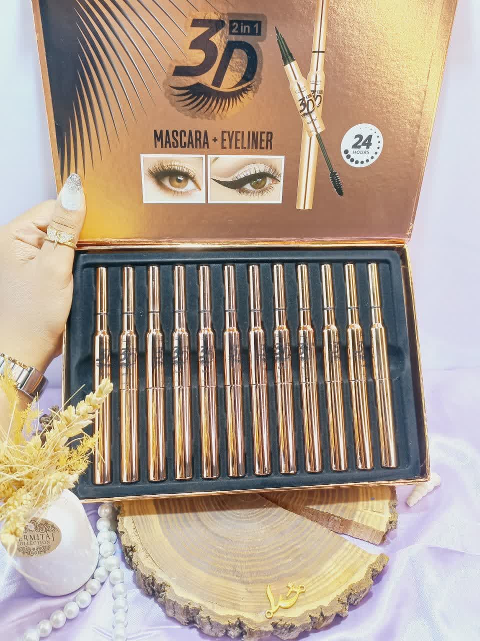 ریمل و خط چشم ماژیکی دو طرفه از برند معروف کاریته KARITE کد 56708