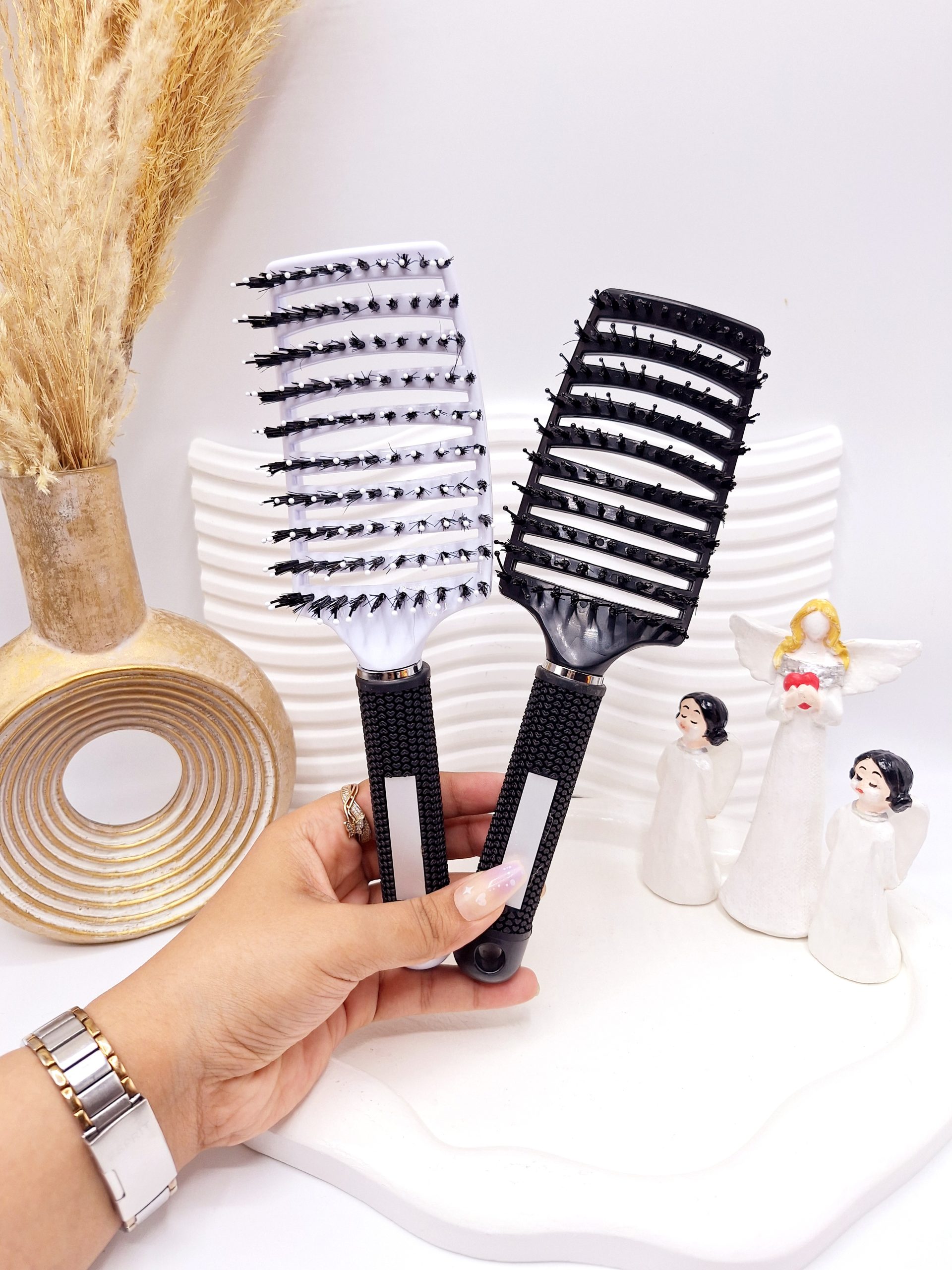 برس اکستنشن مو (دورنگ)