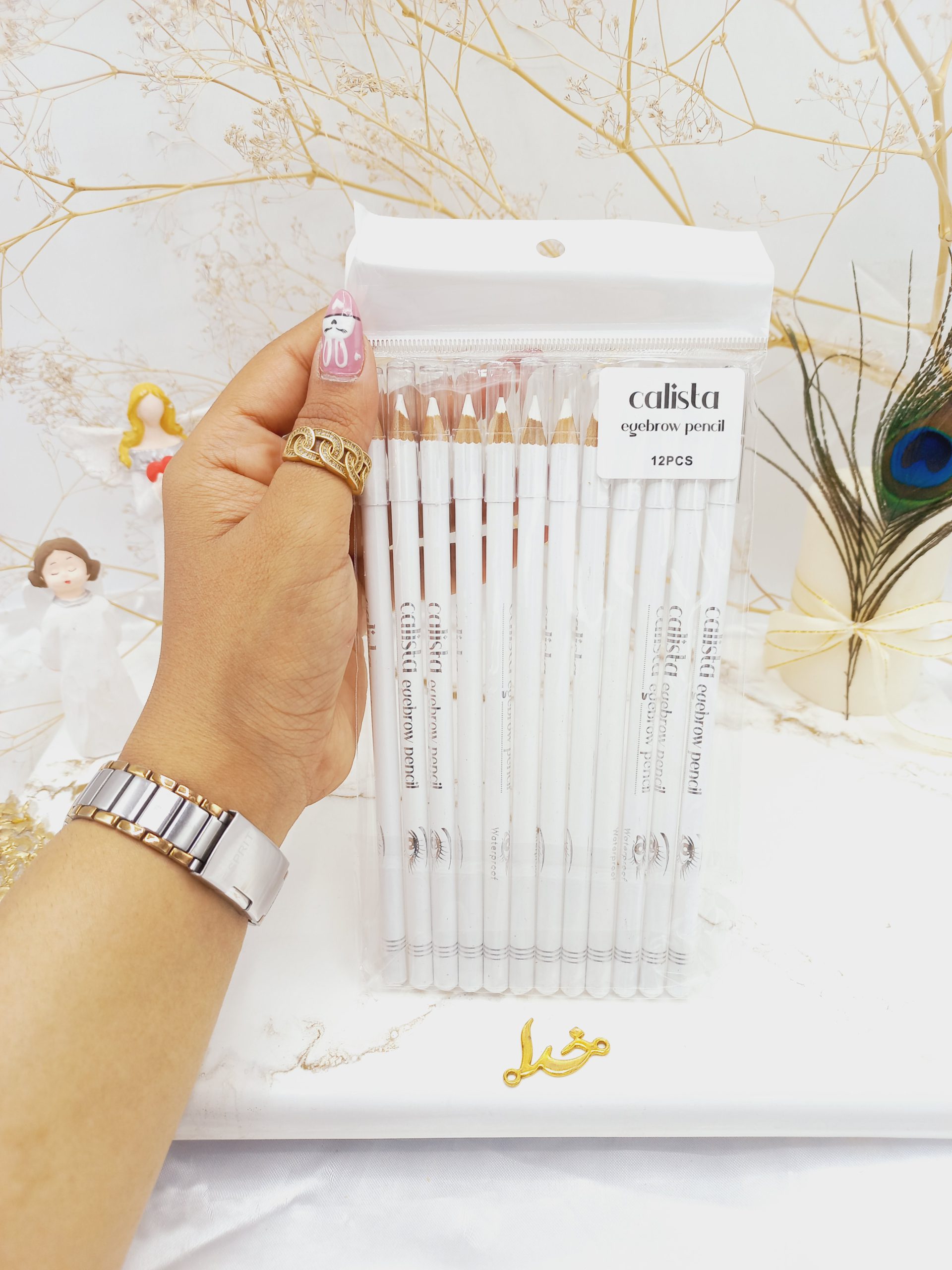 مداد چشم سفید ضدآب کالیستا اورجینال