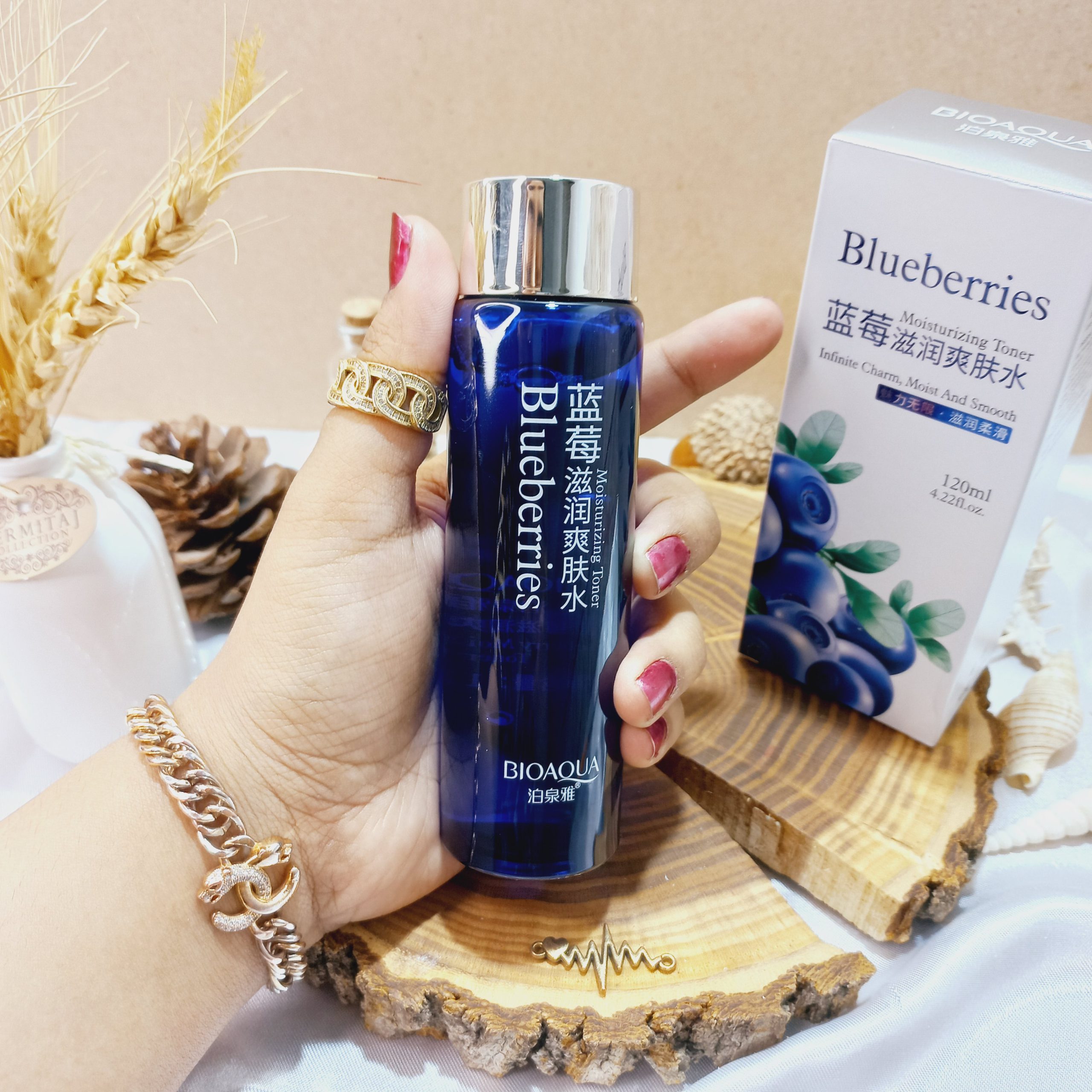 تونر مرطوب کننده واندر بلوبری بیوآکوا BIOAQUA  کد bqy0603