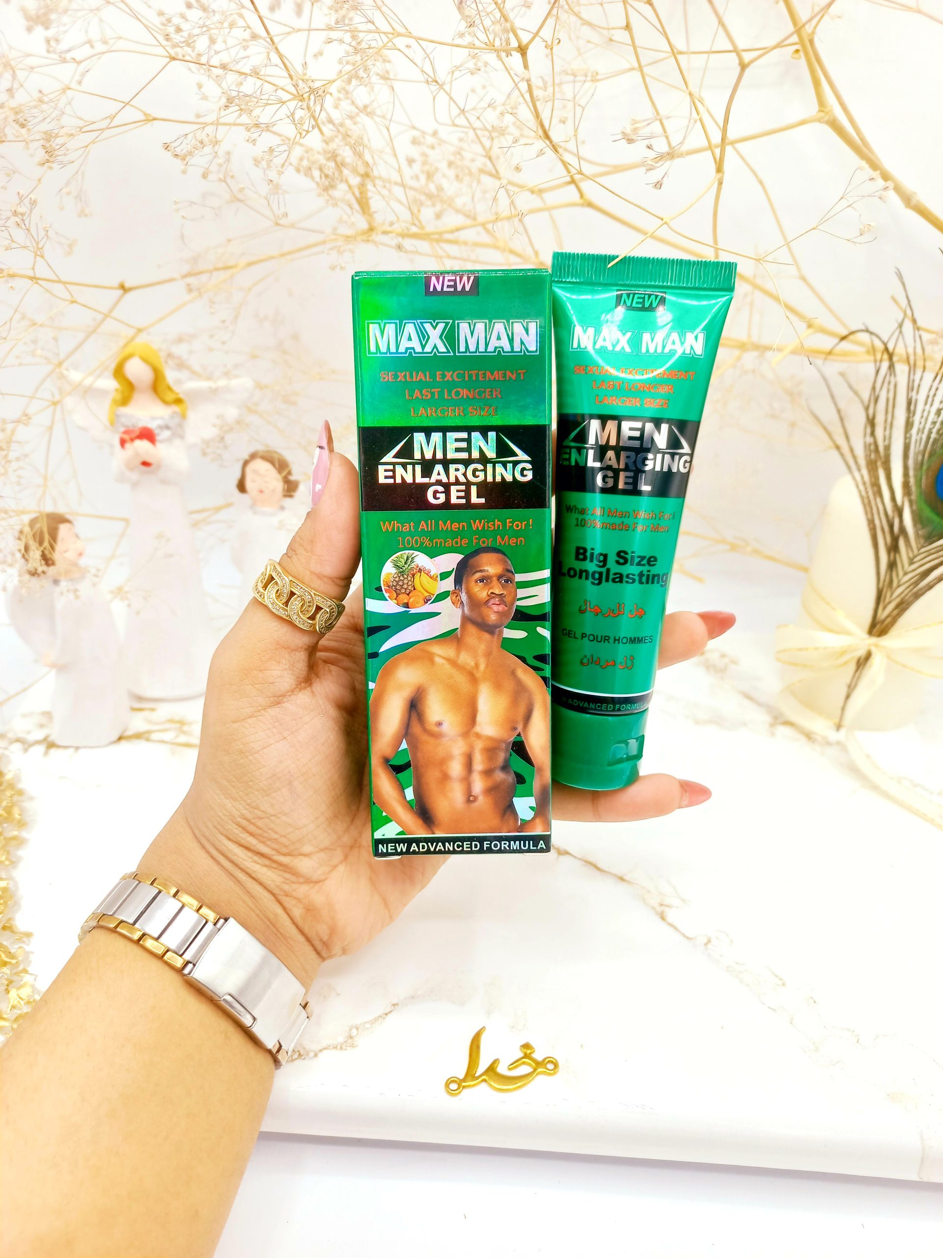 ژل حجم دهنده و تاخیری مکس من آقایان MAX MAN کد PM4054