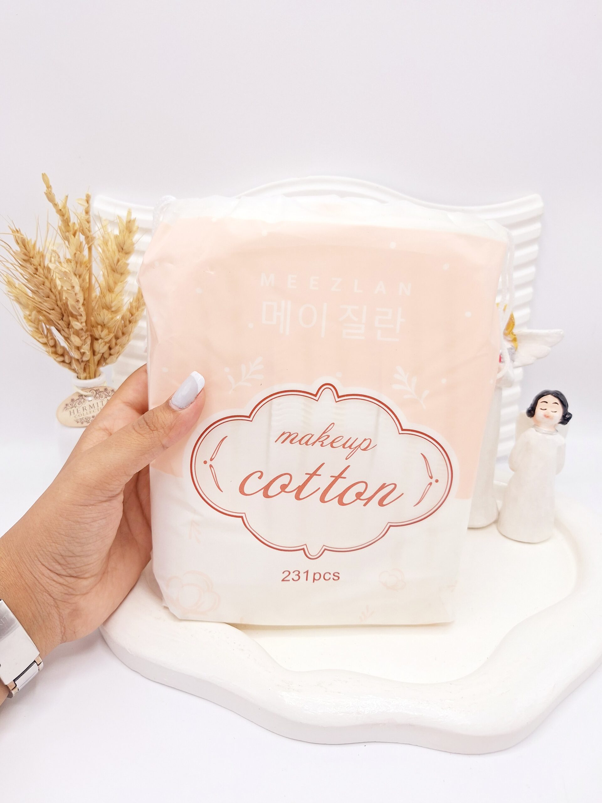 پد آرایش پاک کن makeup cotton 231 عددی کد 2161