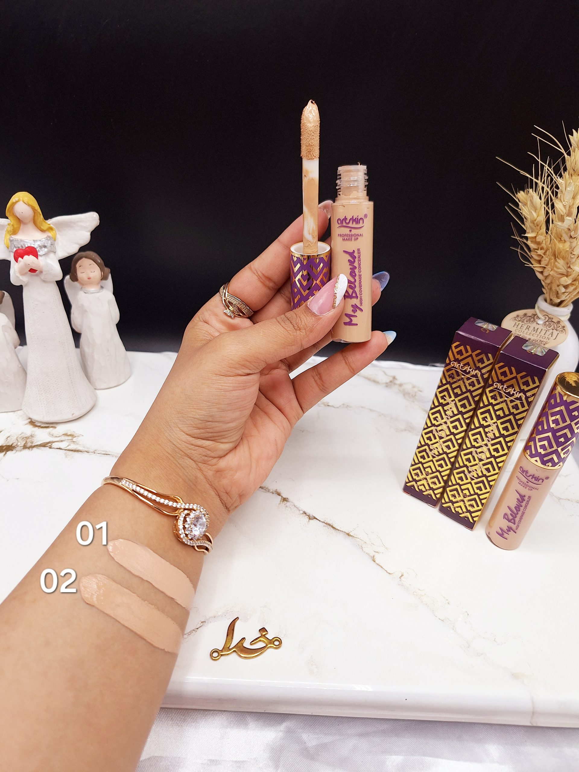 کانسلیر زیر چشم آرت اسکین با کاور سبک کد 3304