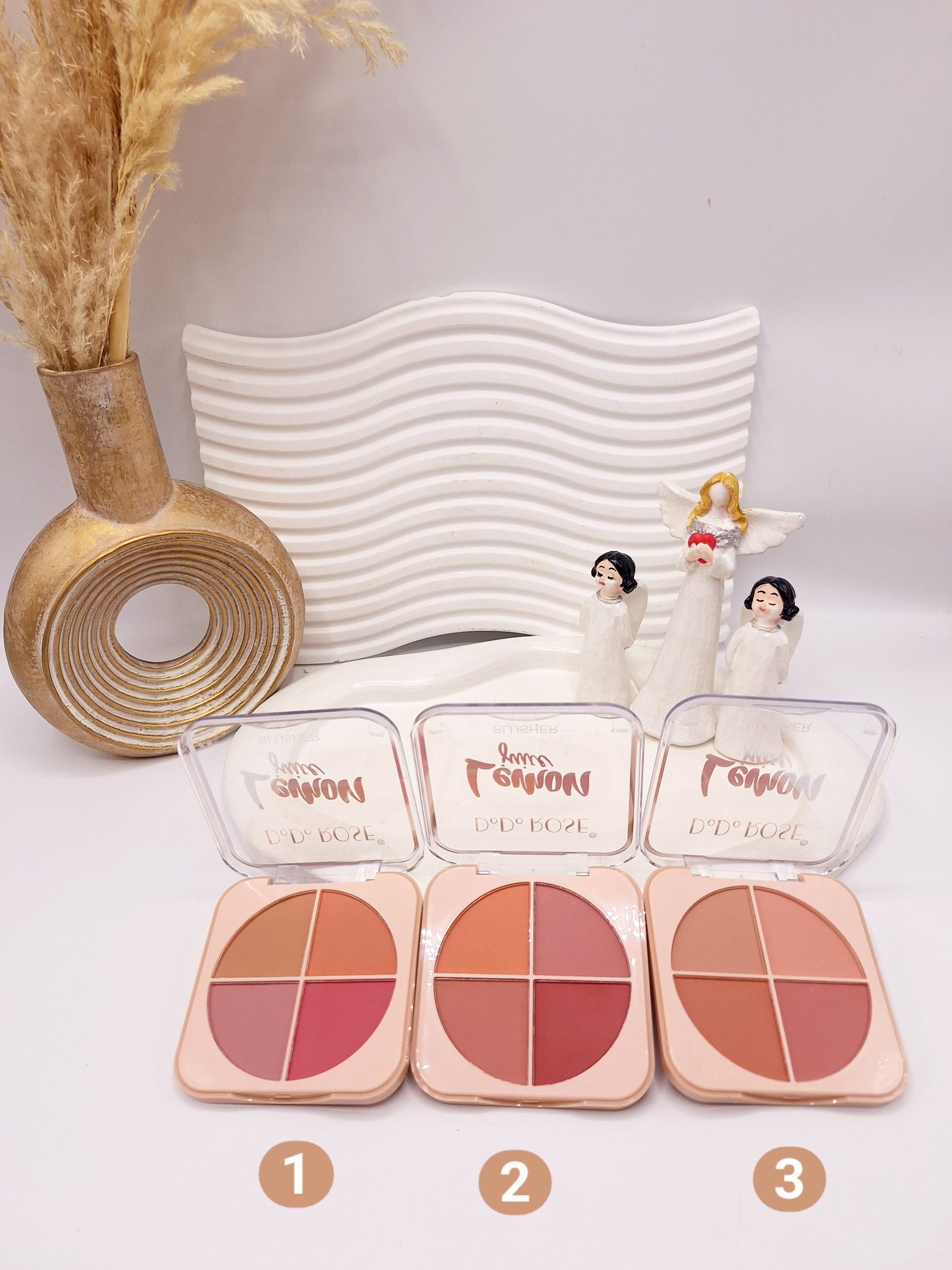 رژگونه و کانتور 4عددی اورجینال برند DoDo ROSE کد 664