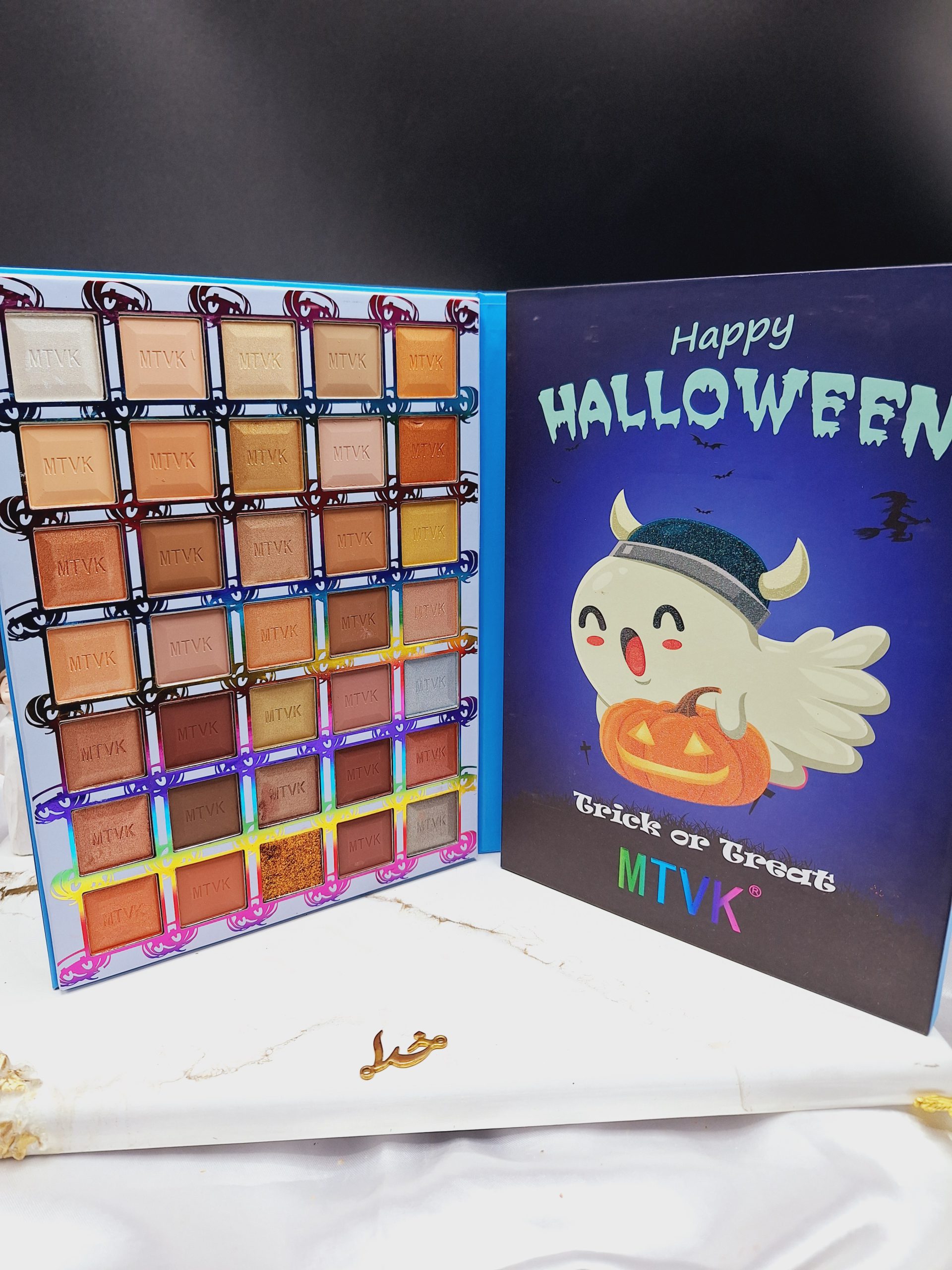 پالت سایه 105 رنگ طرح هالووین MTVK کد L_0002