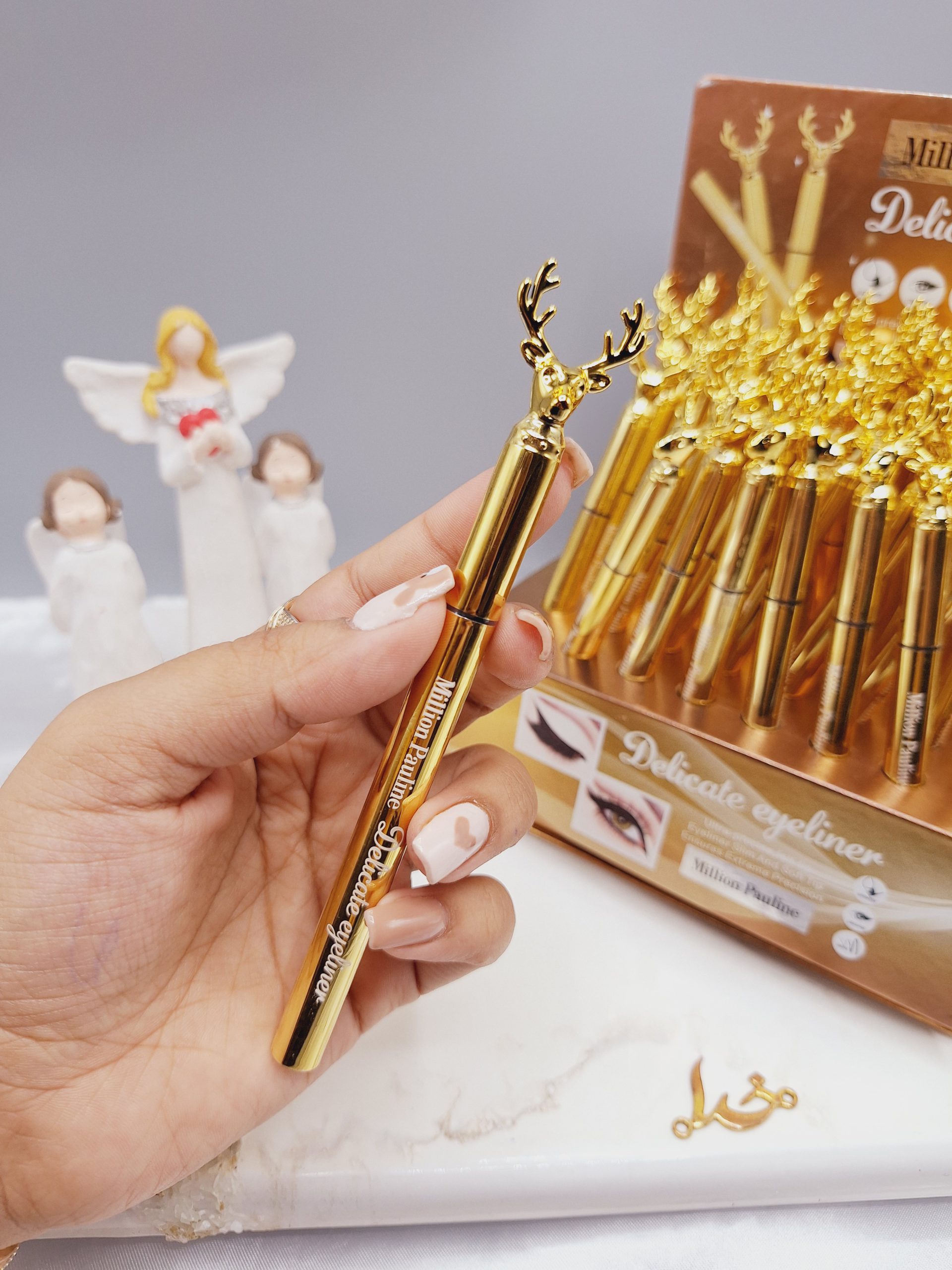 خط چشم ماژیکی ضدآب طرح گوزن برند Million Pauline کد m22-60