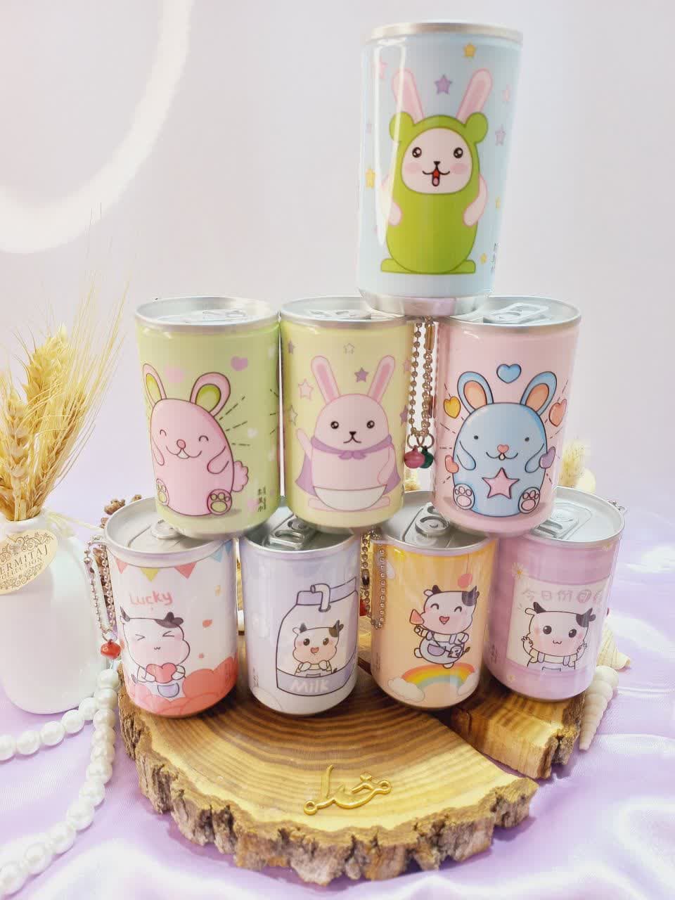 دستمال مرطوب قوطی دایره ای طرح حیوانات وارداتی و باکیفیت کد JB21