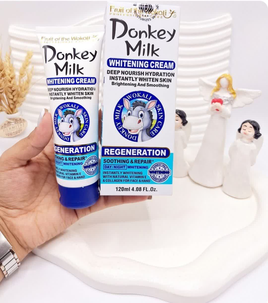 کرم سفید کننده شیر الاغ برند وکالی کد 3131 (کارتن آبی)