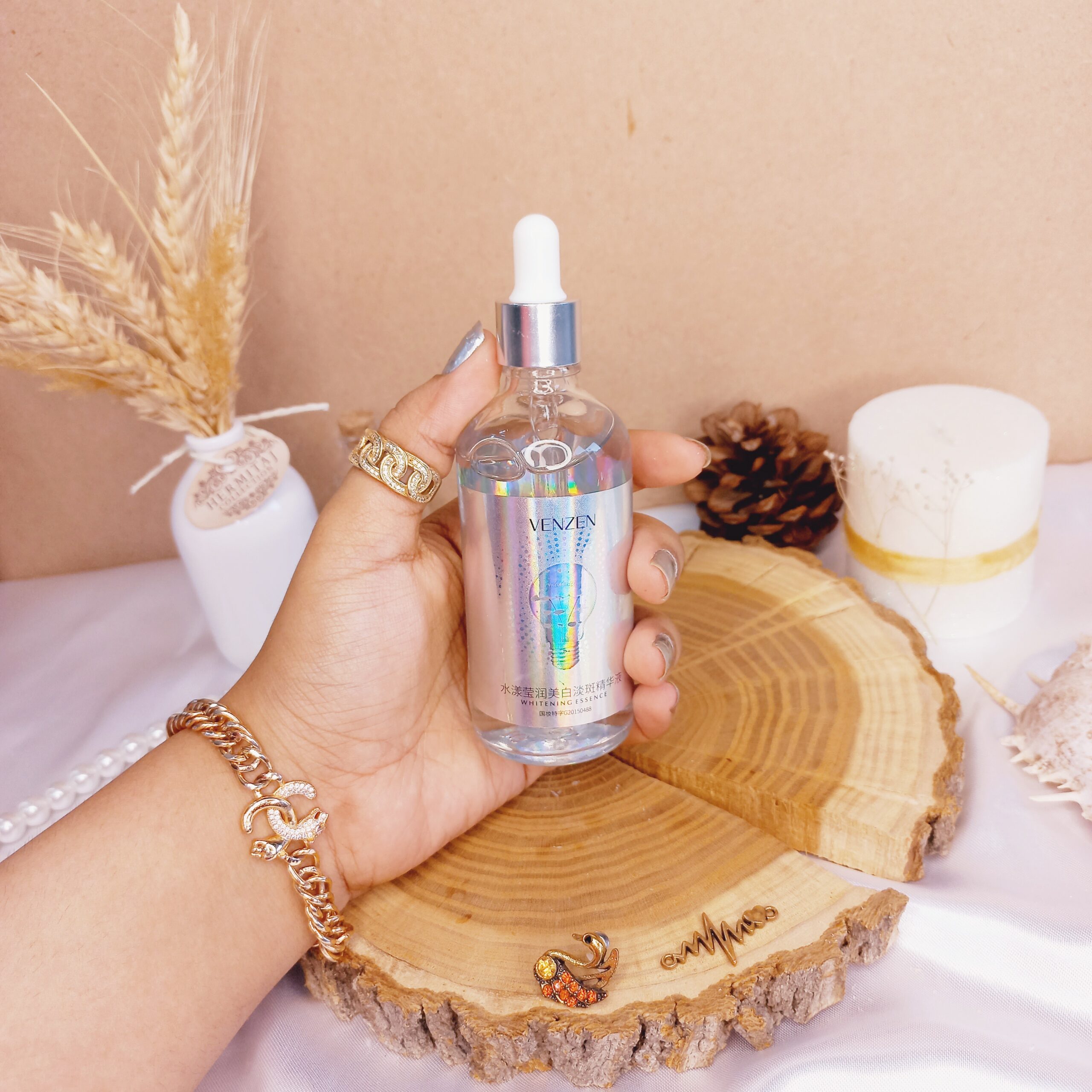 سرم روشن کننده پوست لامپی ونزن VENZEN | پخش عمده
